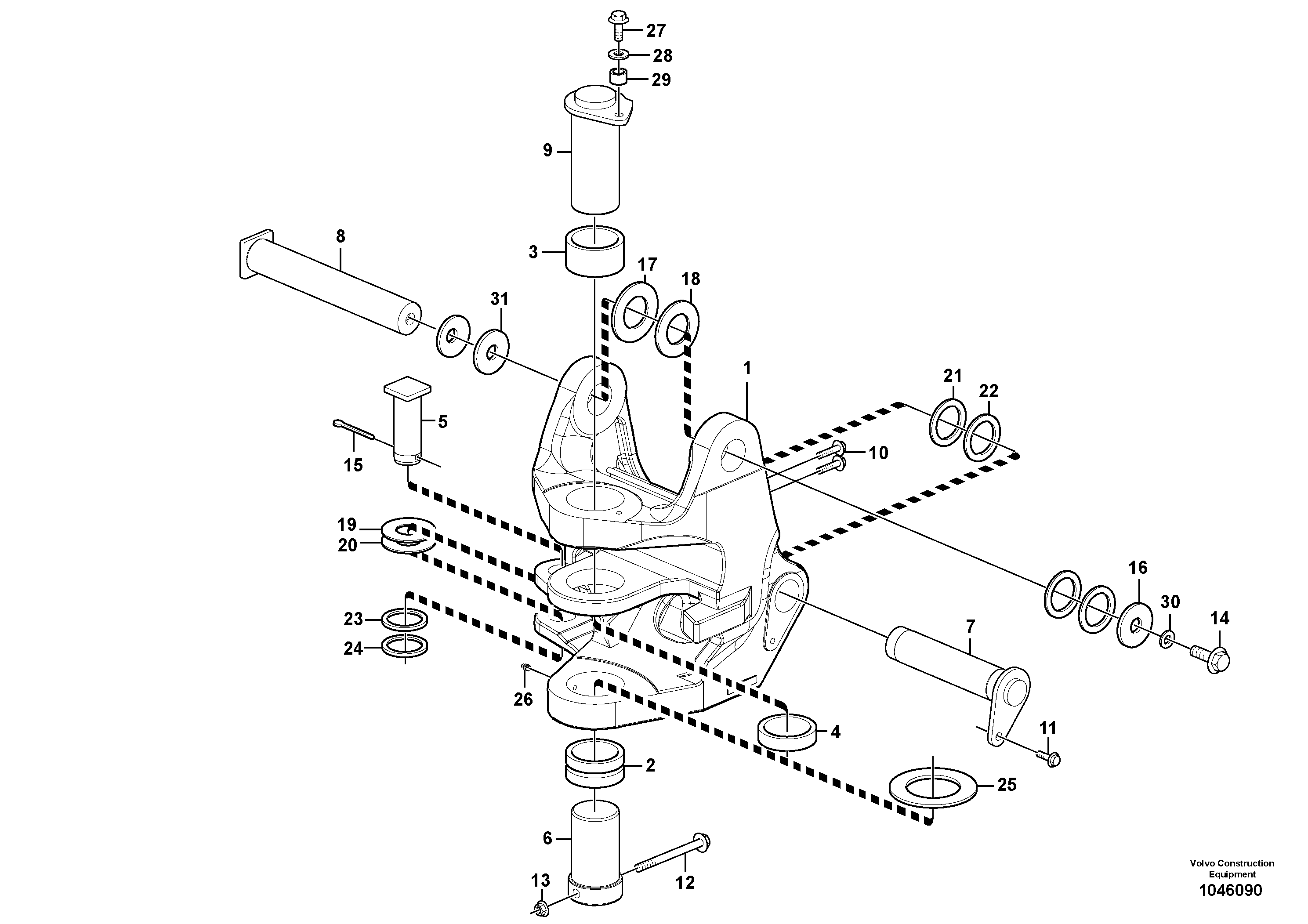 Swg Lk Cylinder VOE15613239 VOLVO