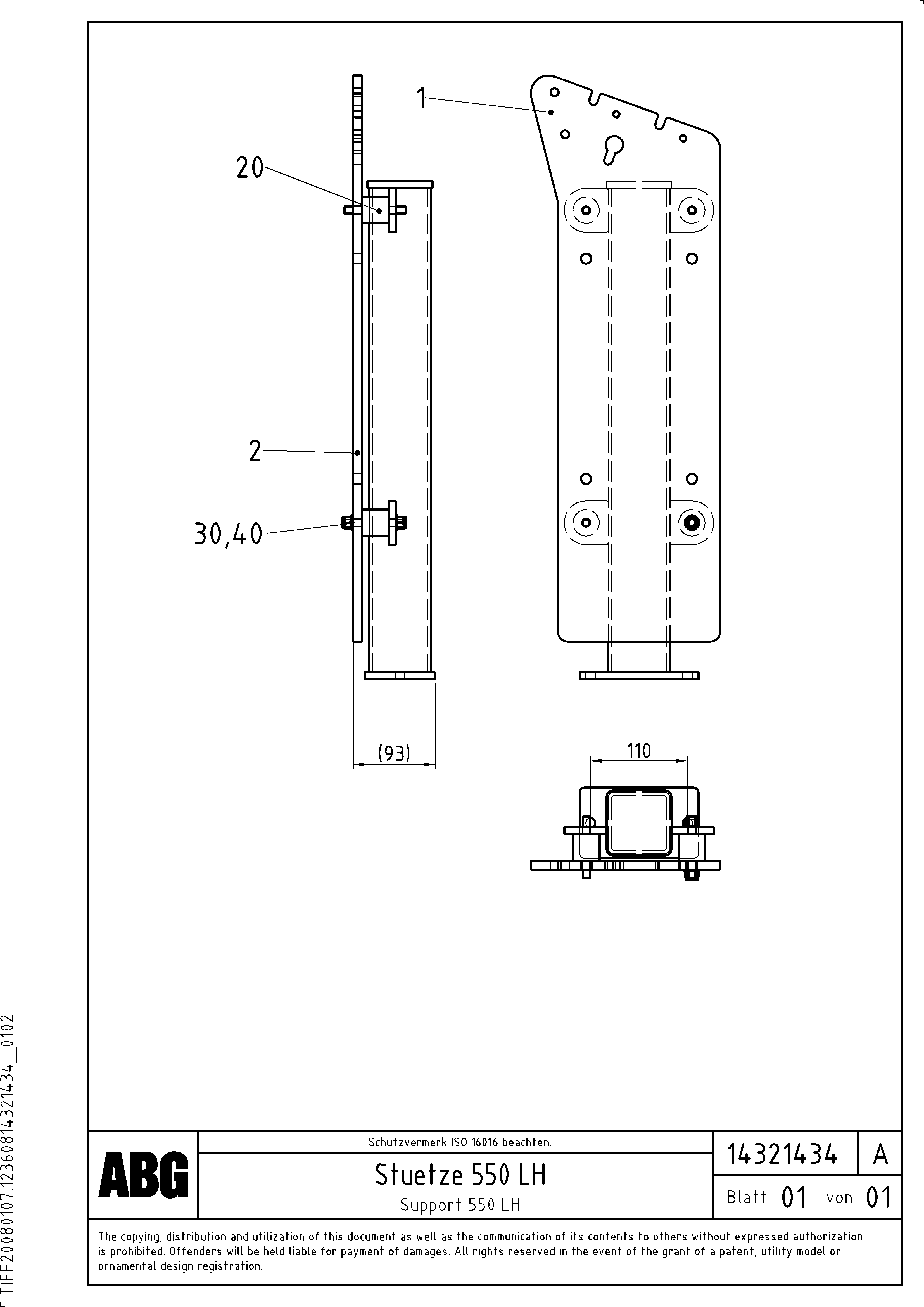 Upper Wiper RM14321475 VOLVO