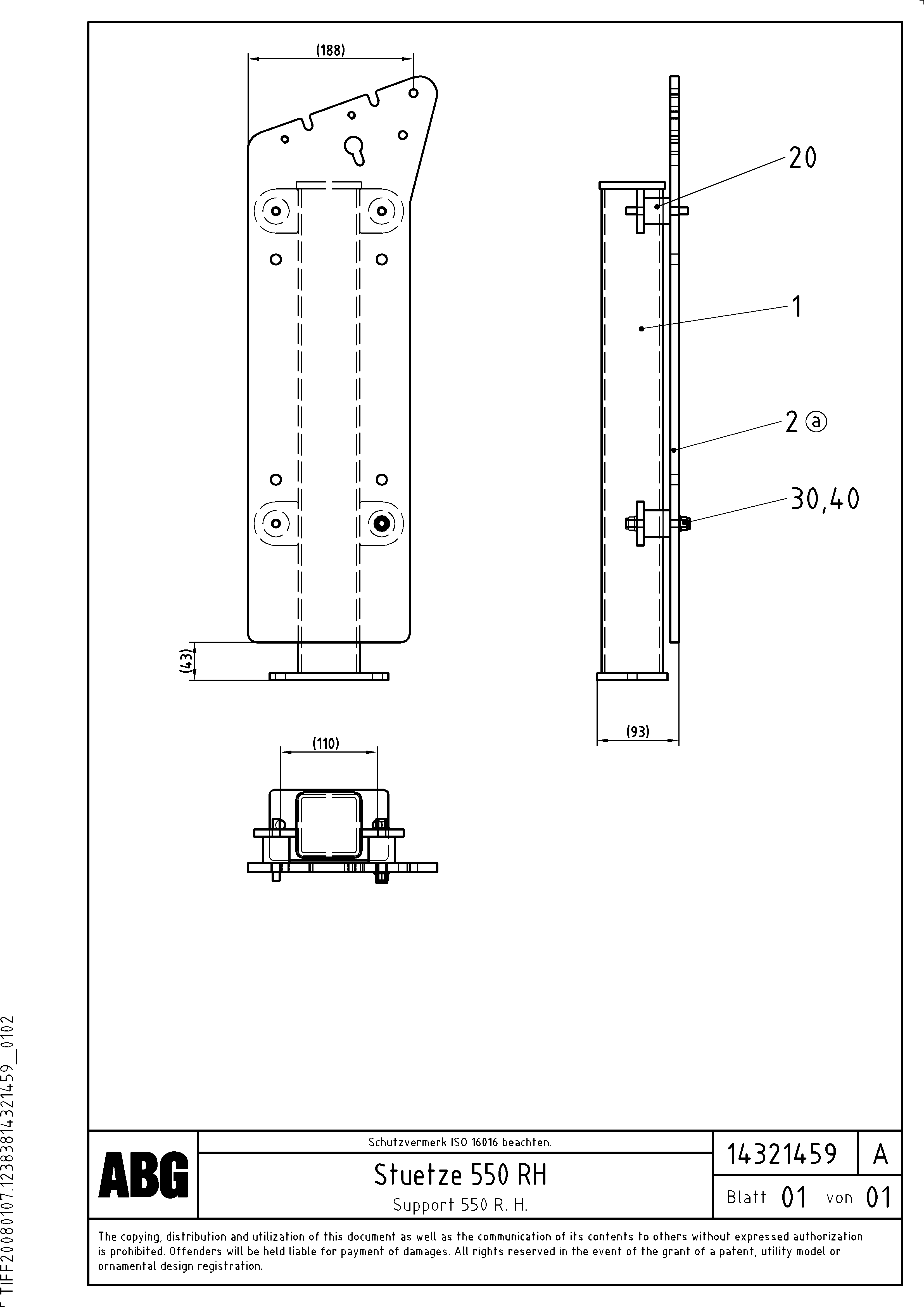 Upper Wiper RM80665714 VOLVO