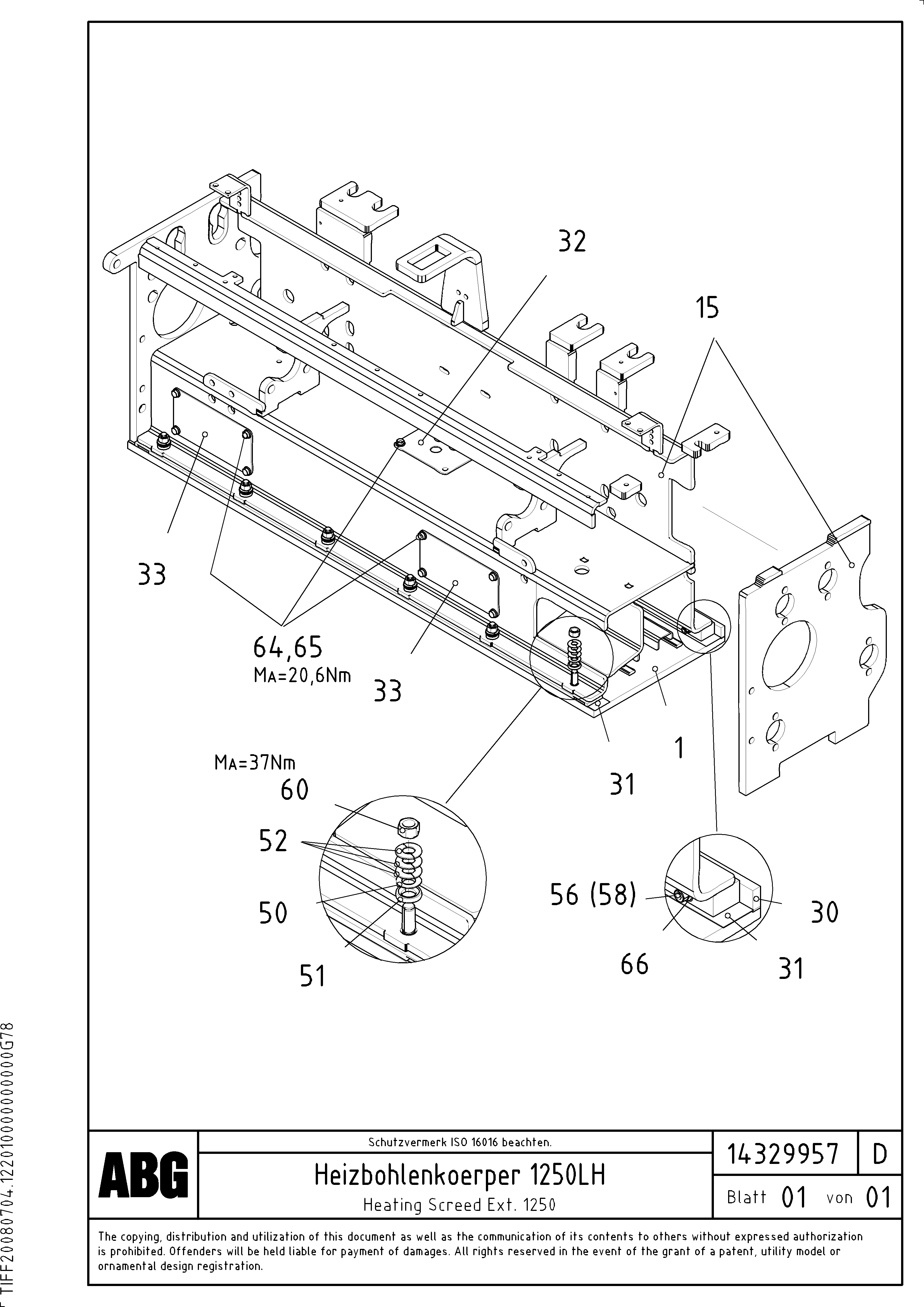 Маслоотражающее кольцо RM14330237 VOLVO