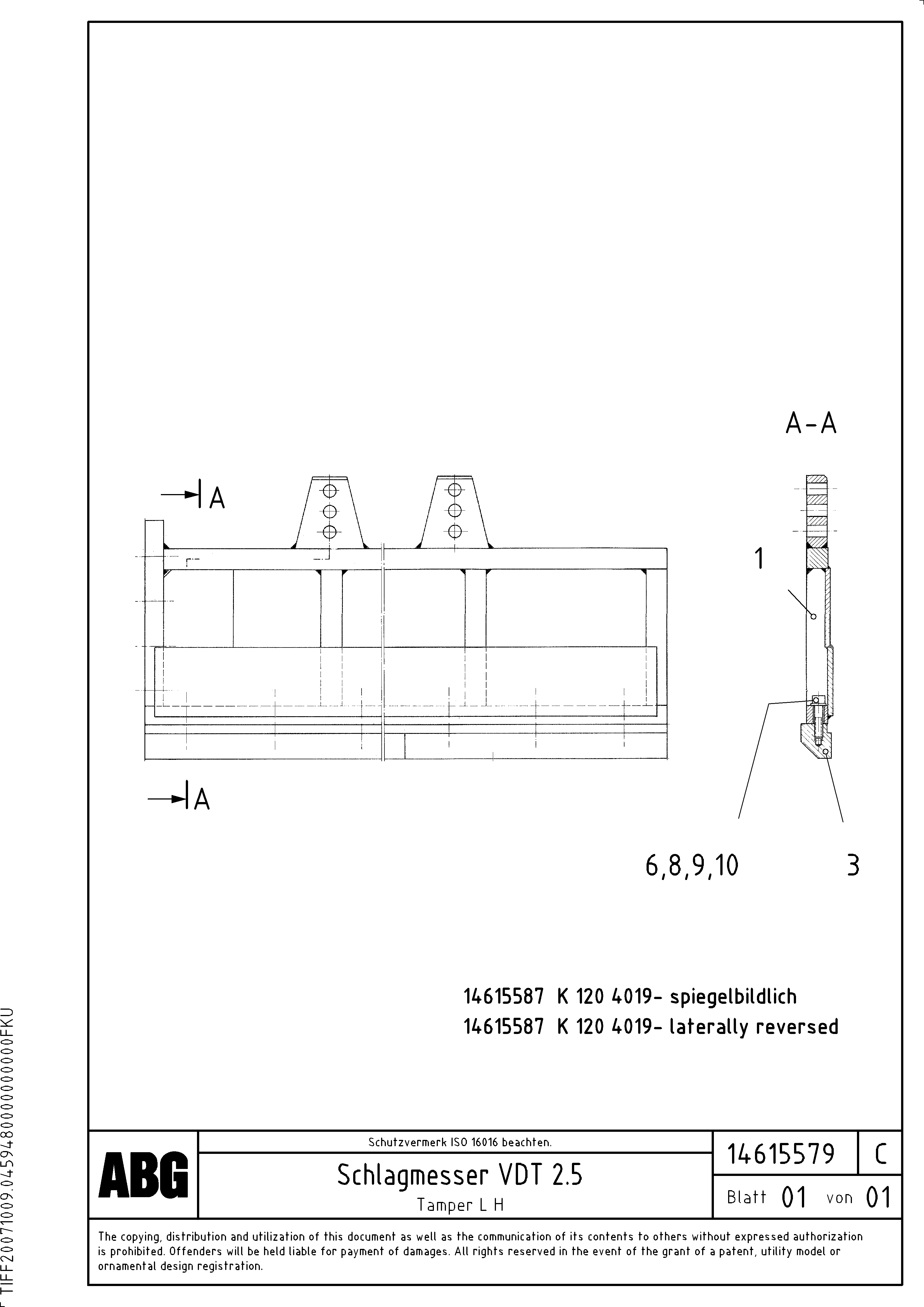 Rec.housing RM14013189 VOLVO