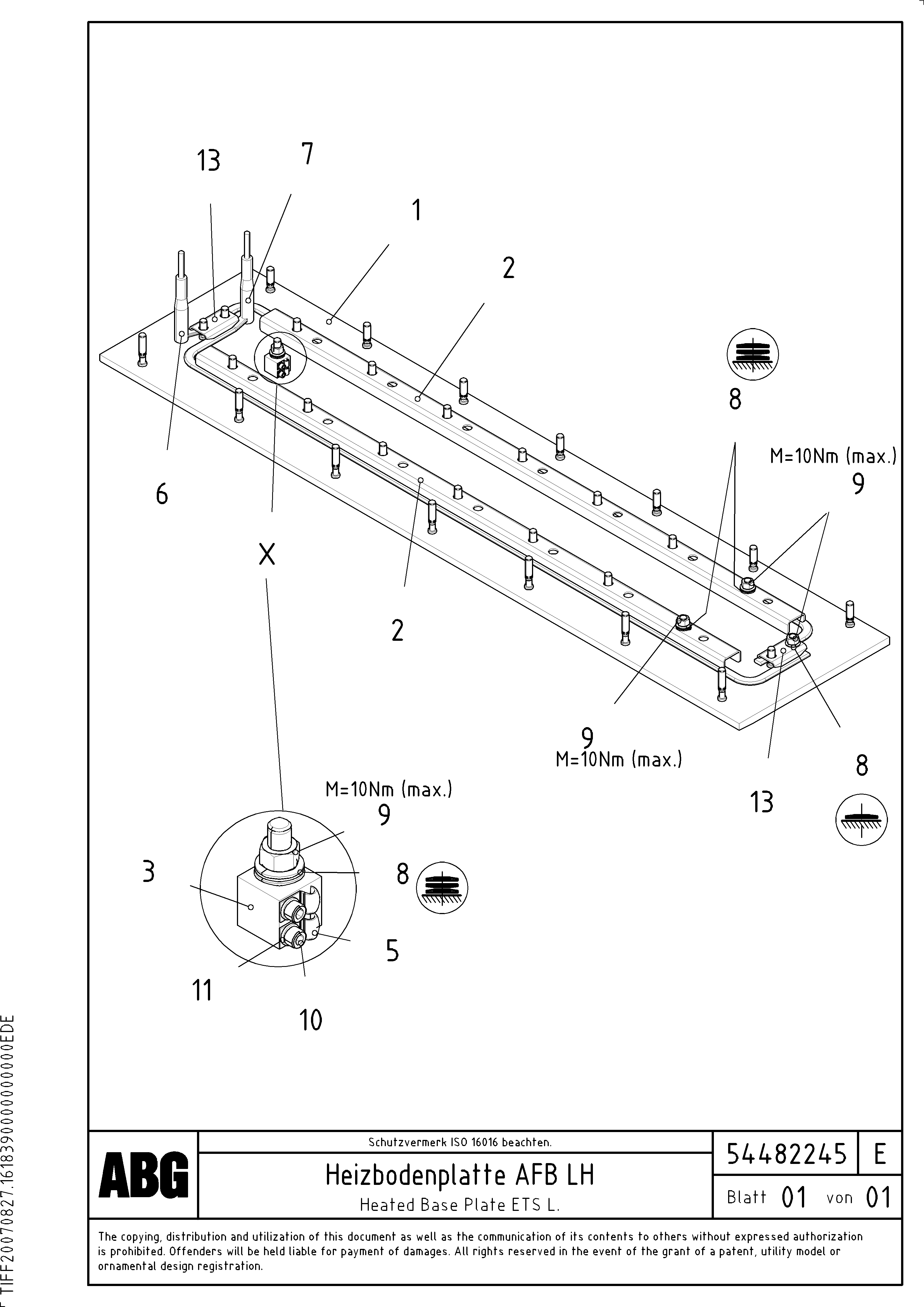 Support, 2000 l/2300 l RM54478839 VOLVO