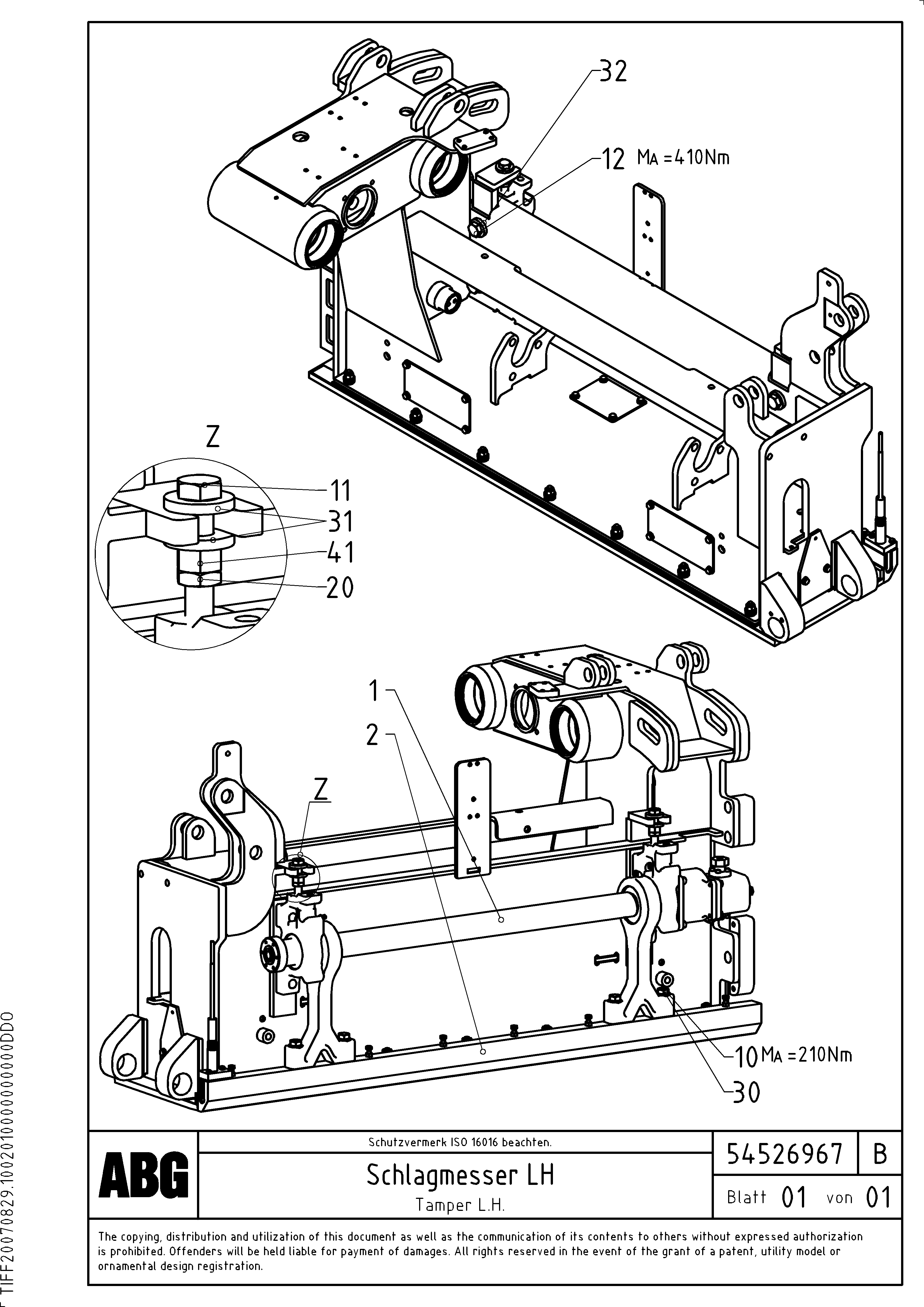 Double Clamp RM54478896 VOLVO