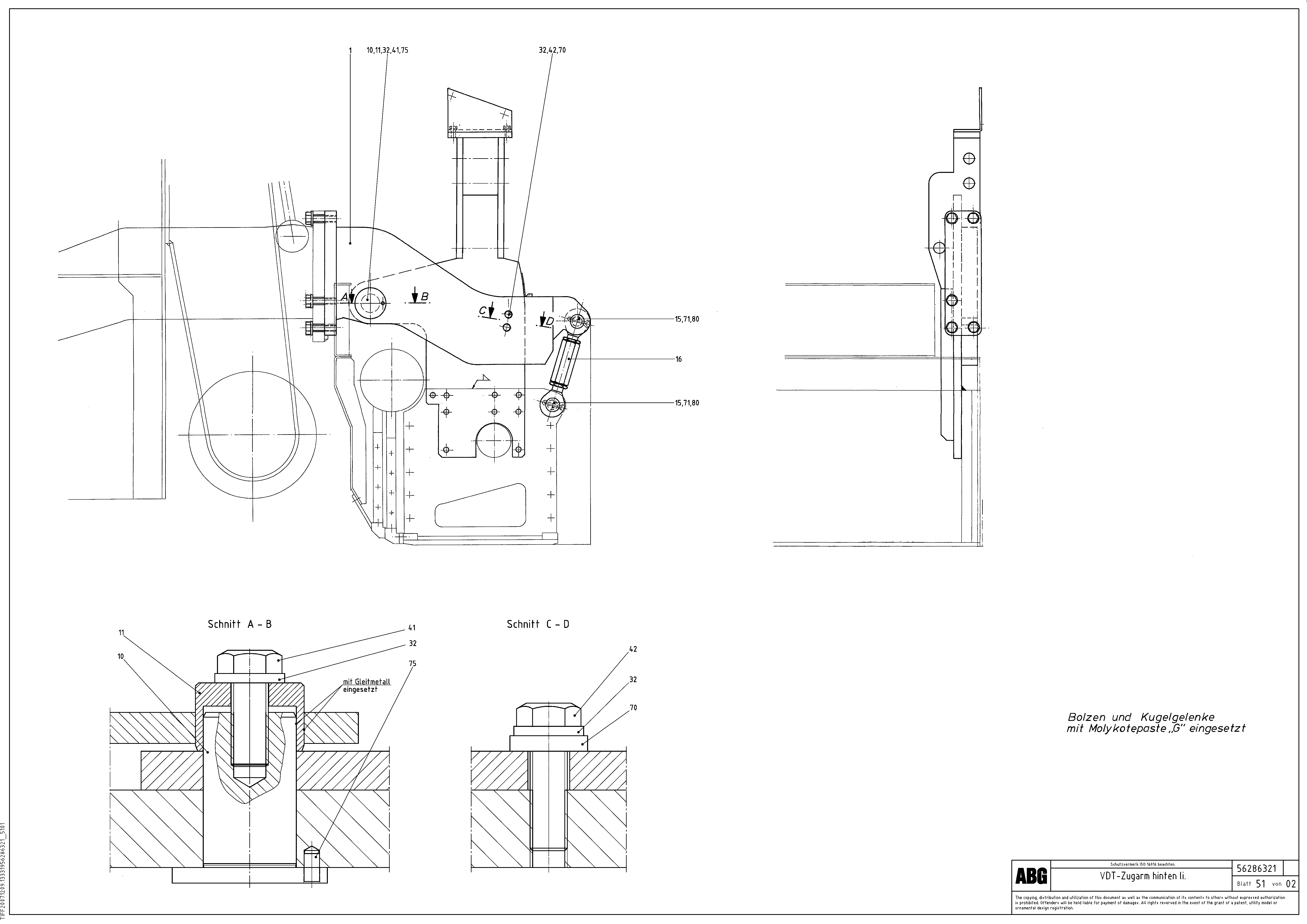 Piston Rod Lug RM56286107 VOLVO