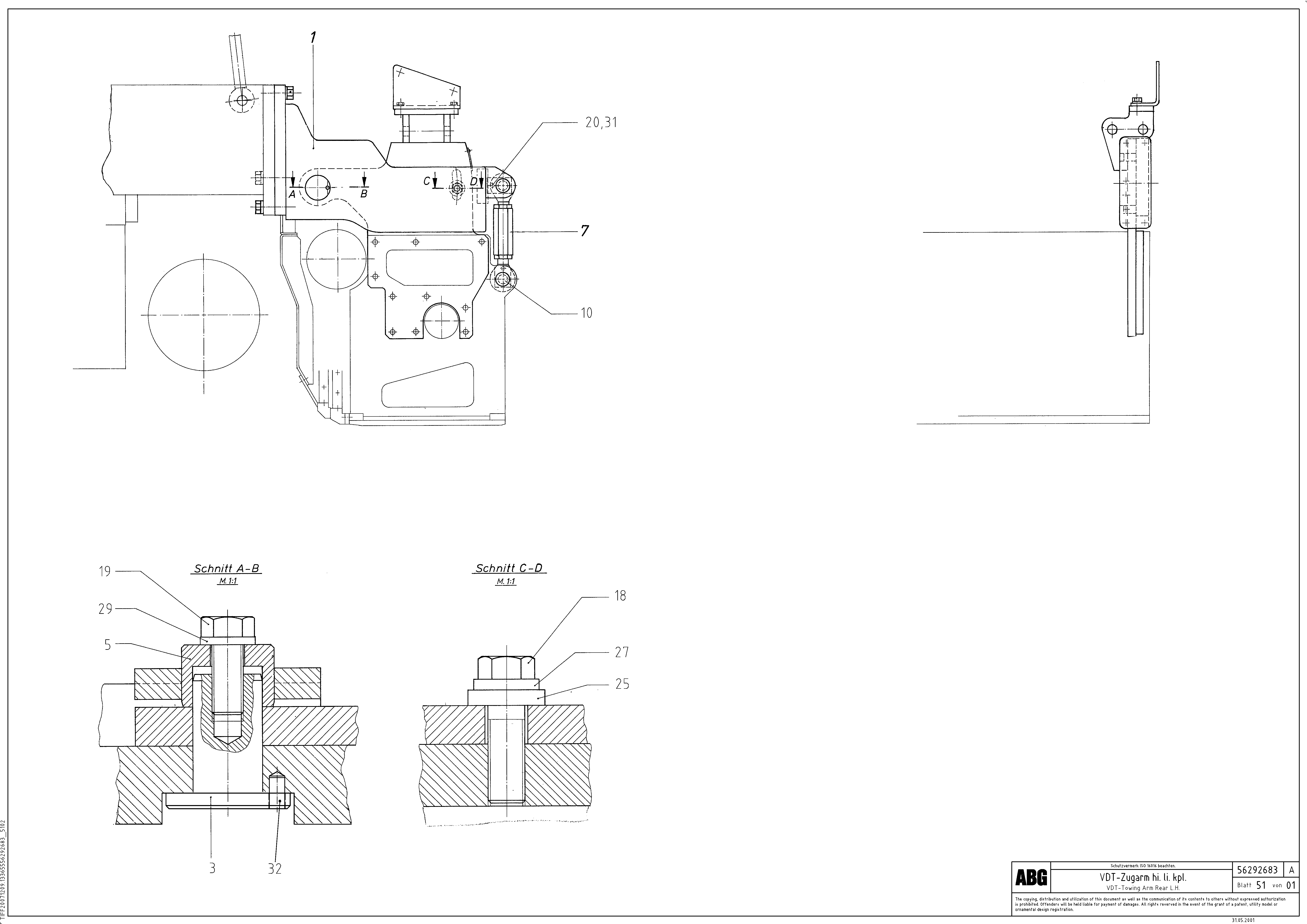 Piston Rod Lug RM56292634 VOLVO