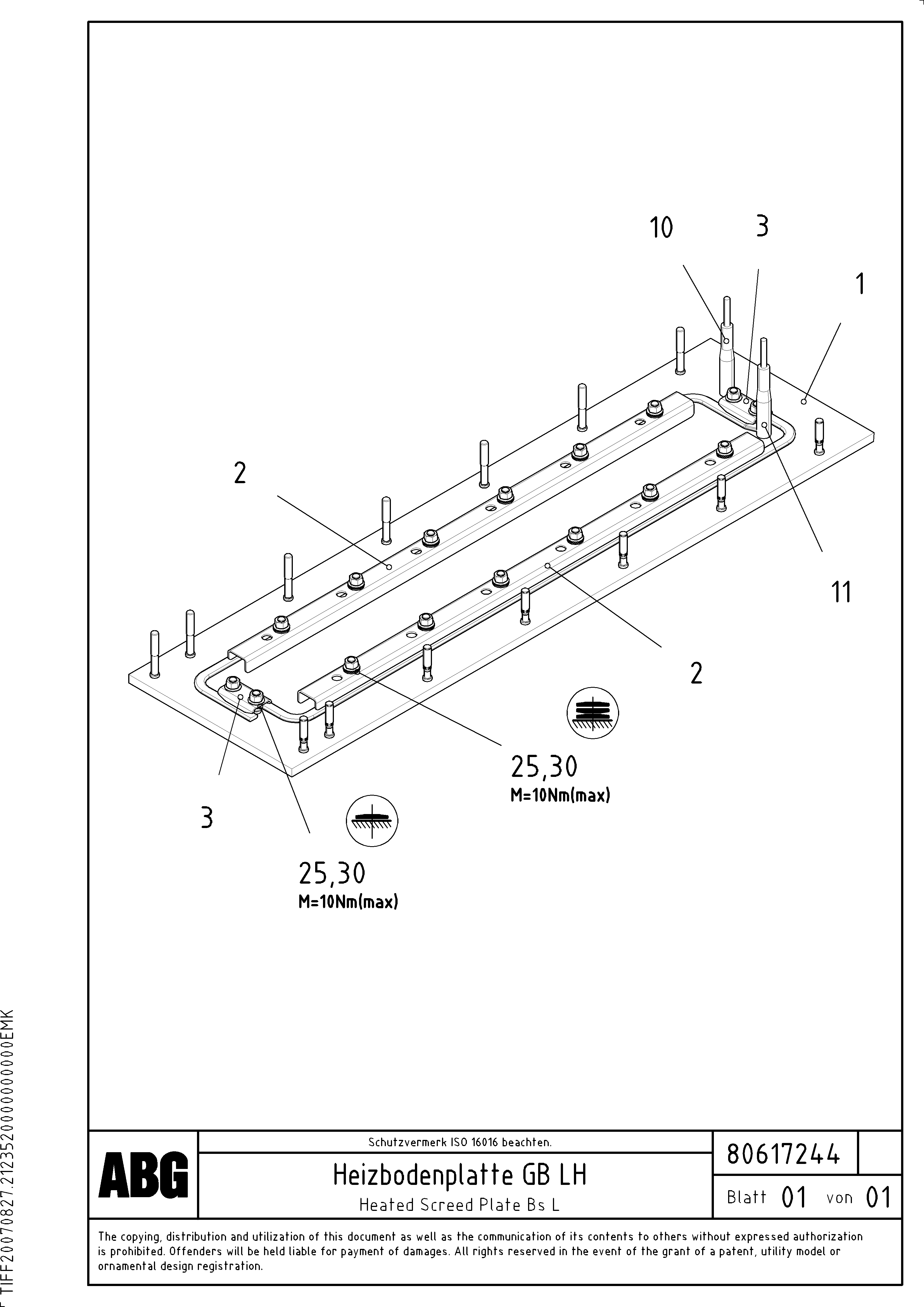 Support, 2000 l/2300 l RM80617053 VOLVO
