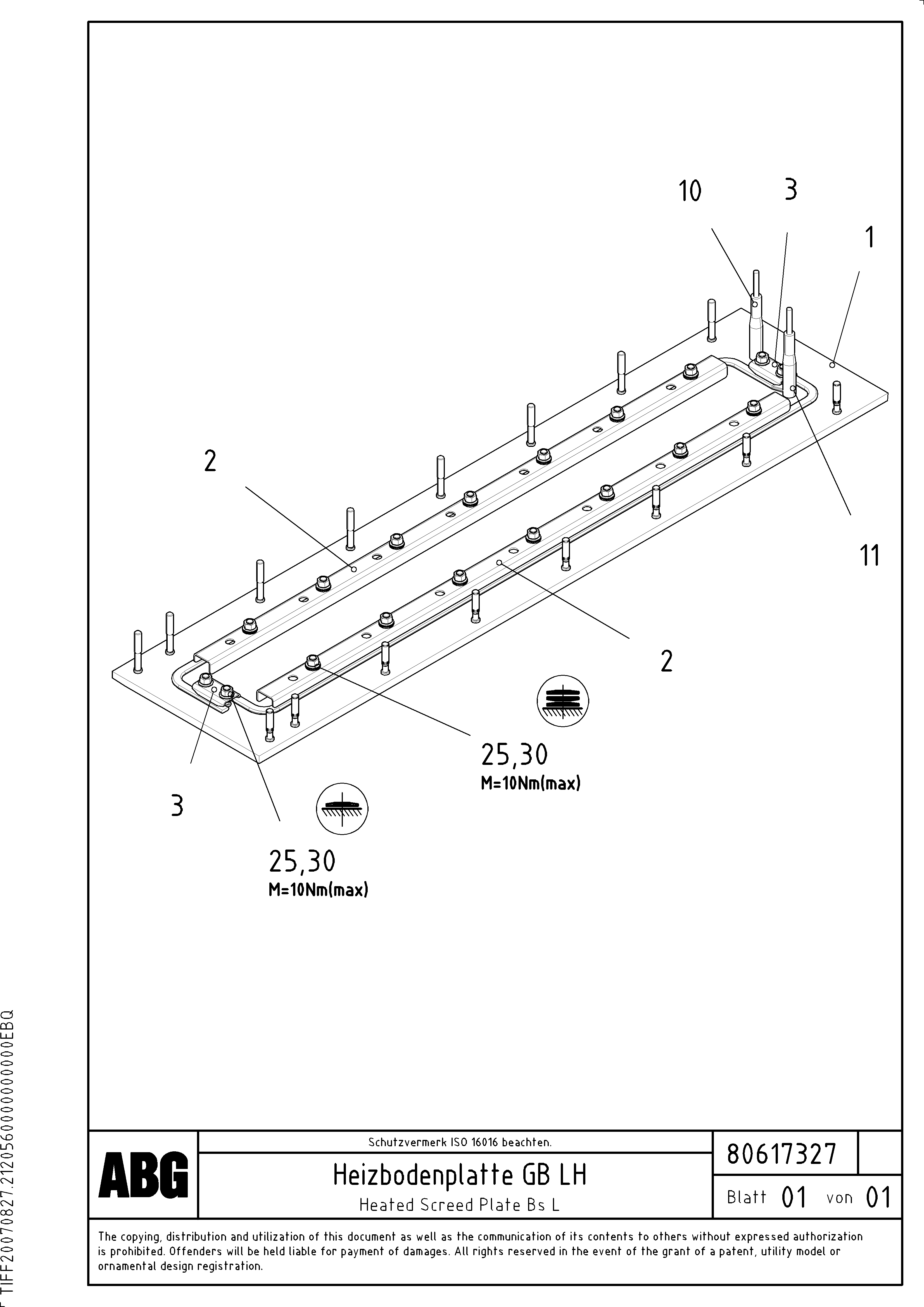 Support, 2000 l/2300 l RM80617129 VOLVO