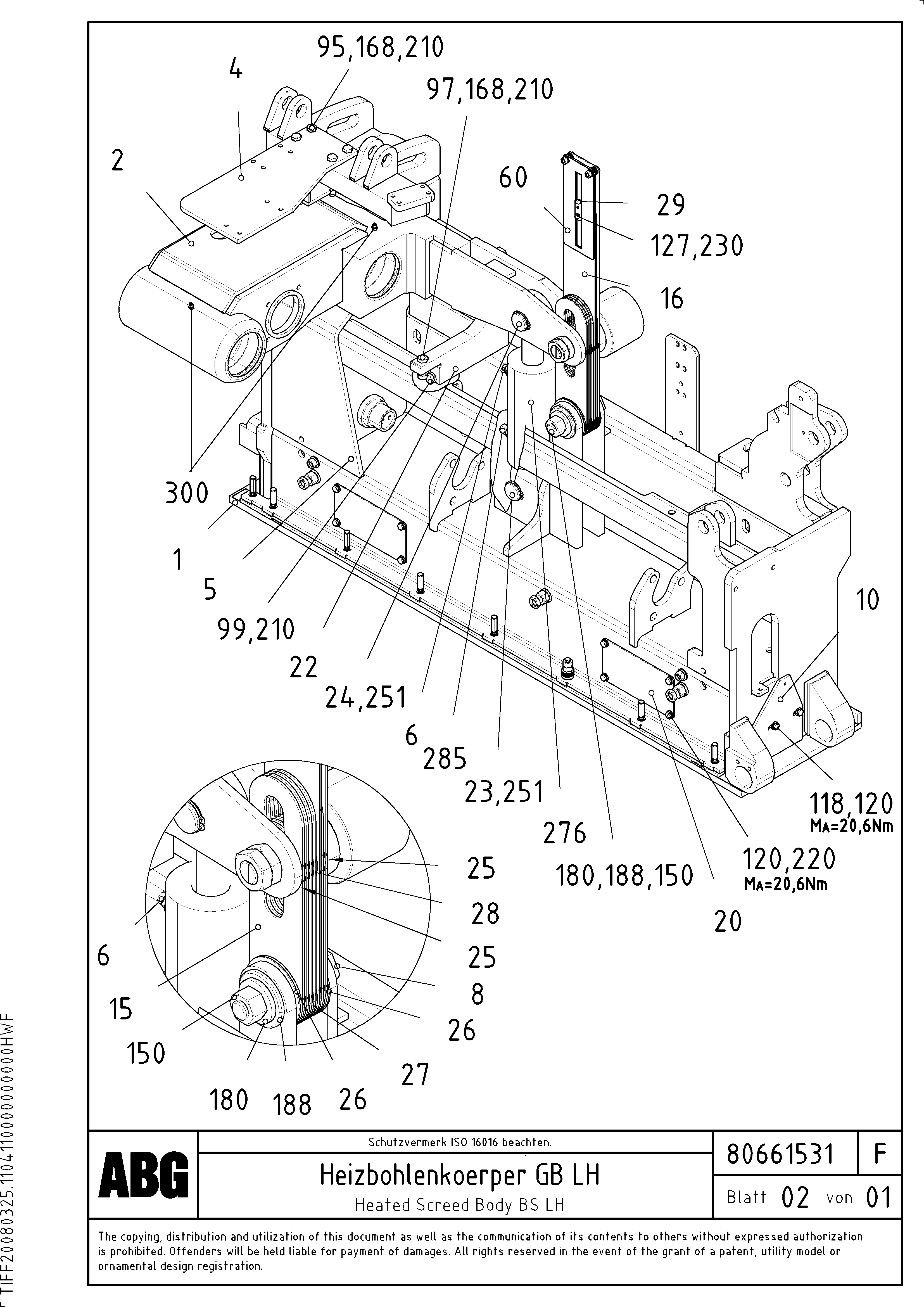 Support, 2000 l/2300 l RM80617327 VOLVO