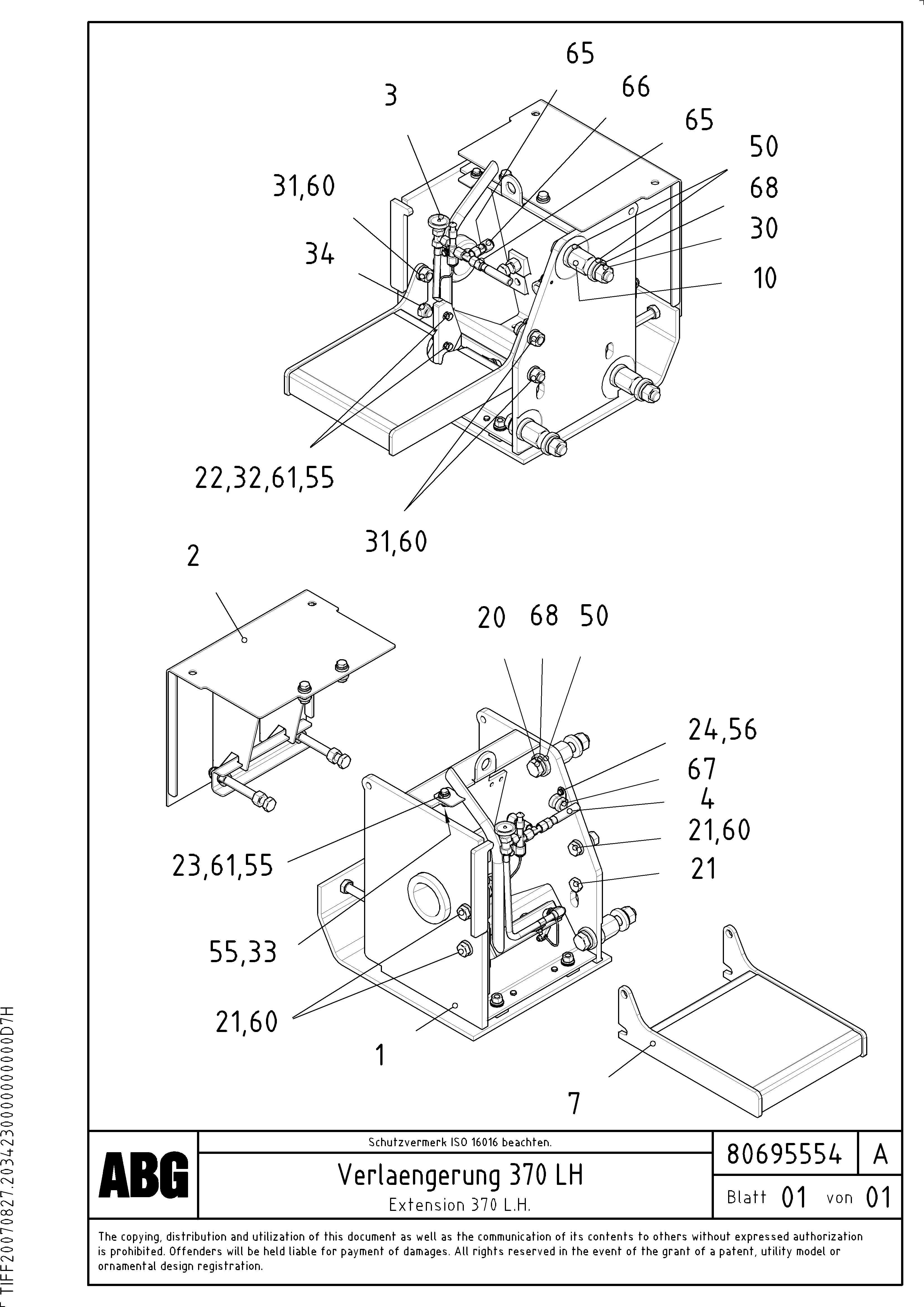 Gear Sel Rod RM80698590 VOLVO