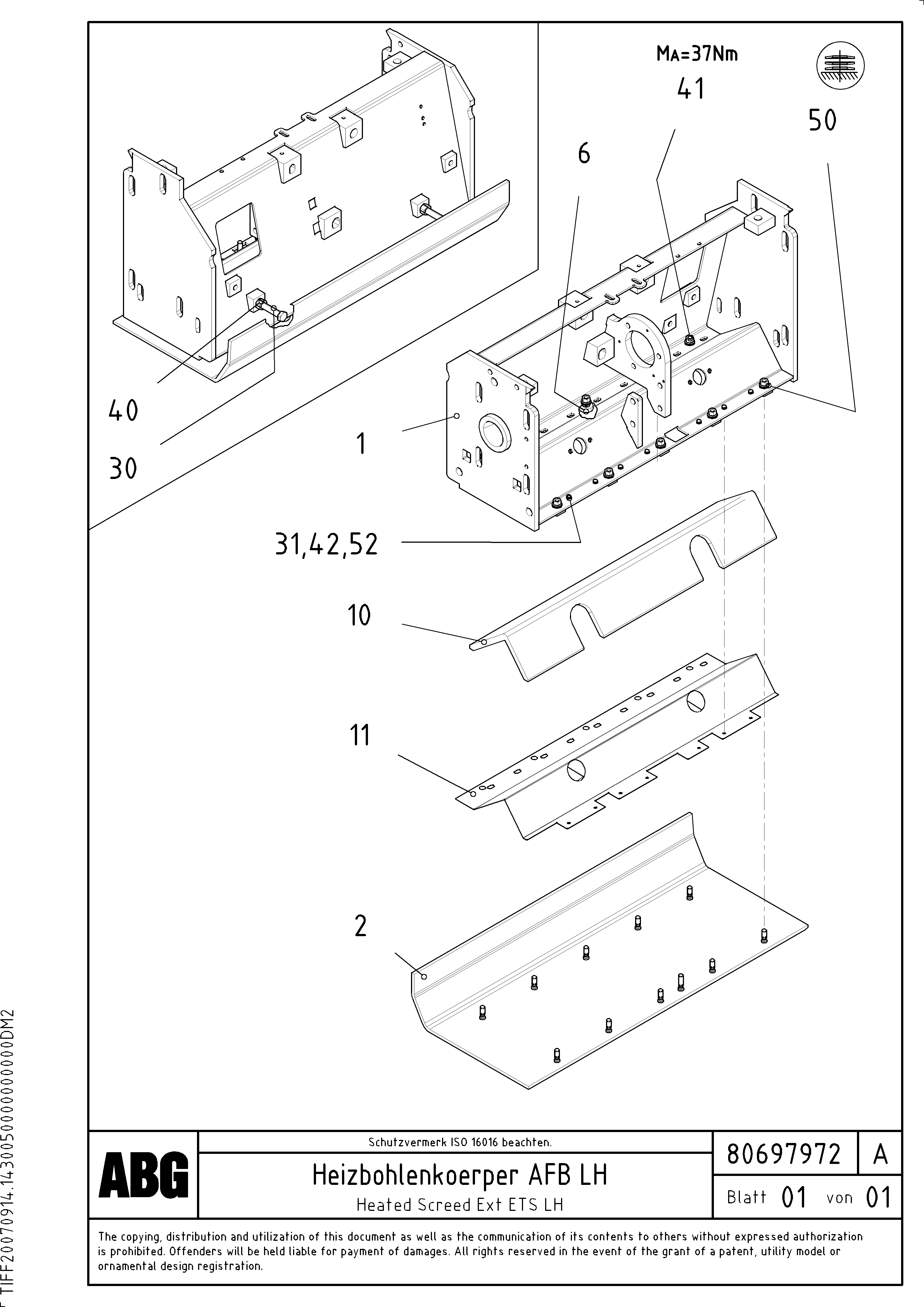 Fuel miser valve RM80703184 VOLVO