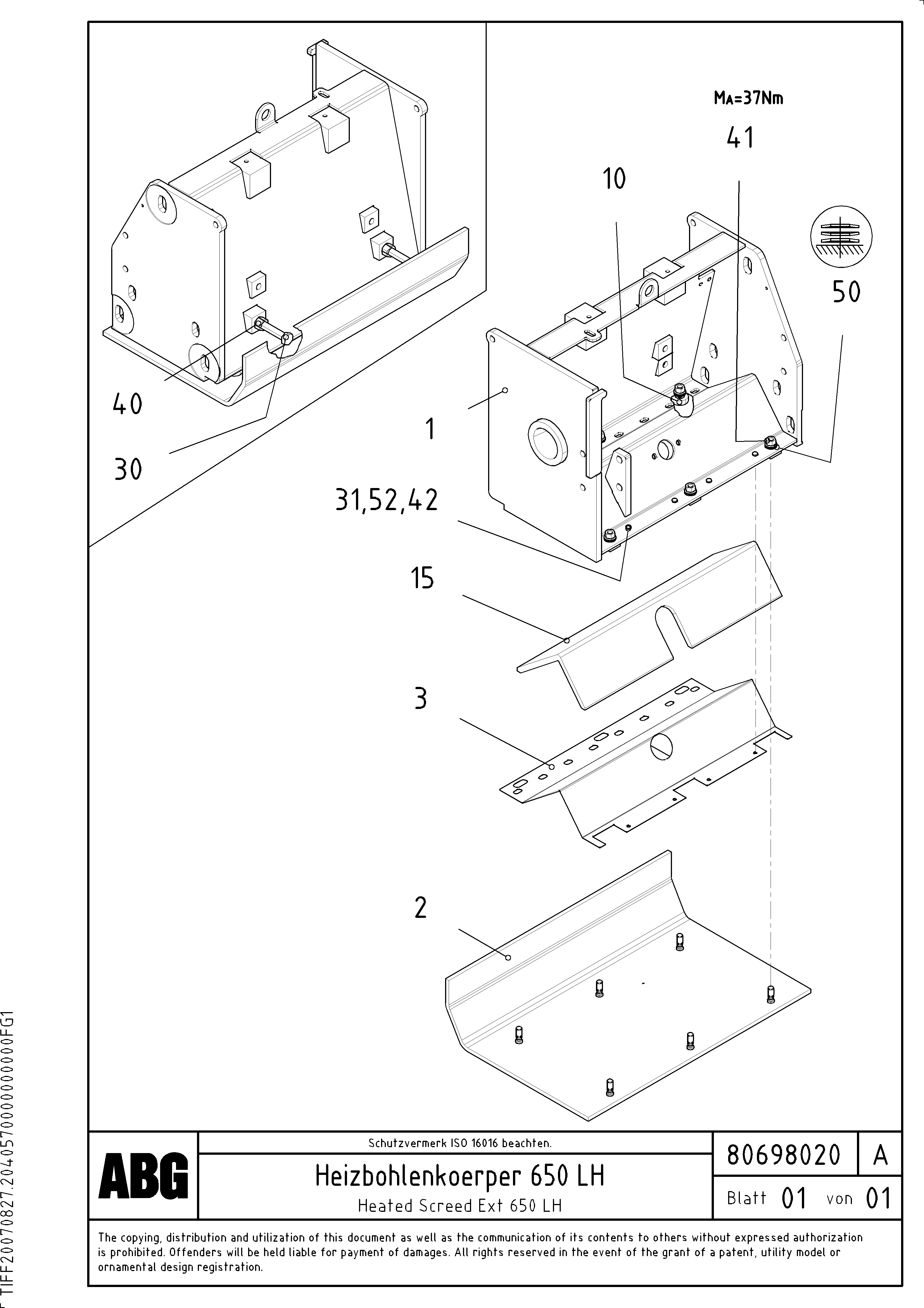 Quick Coupling RM80703812 VOLVO