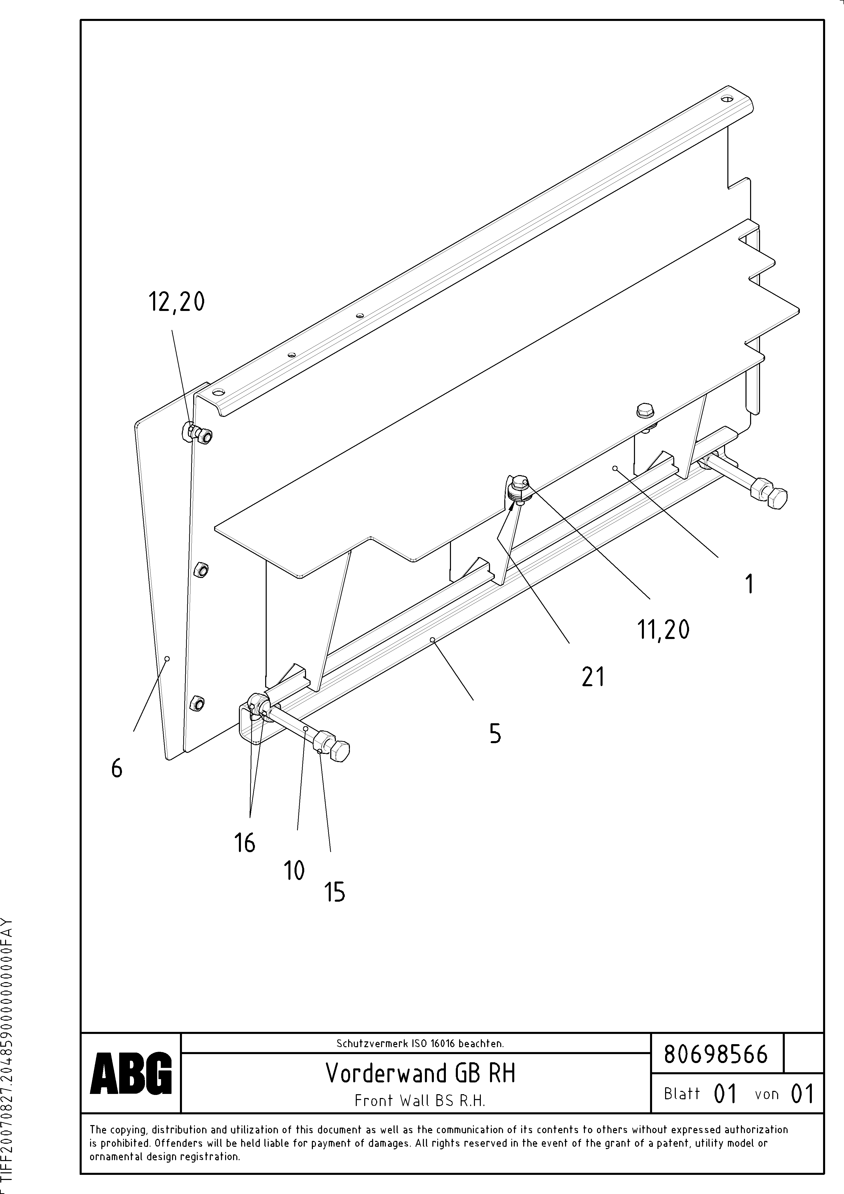 Gear Sel Rod RM80696495 VOLVO