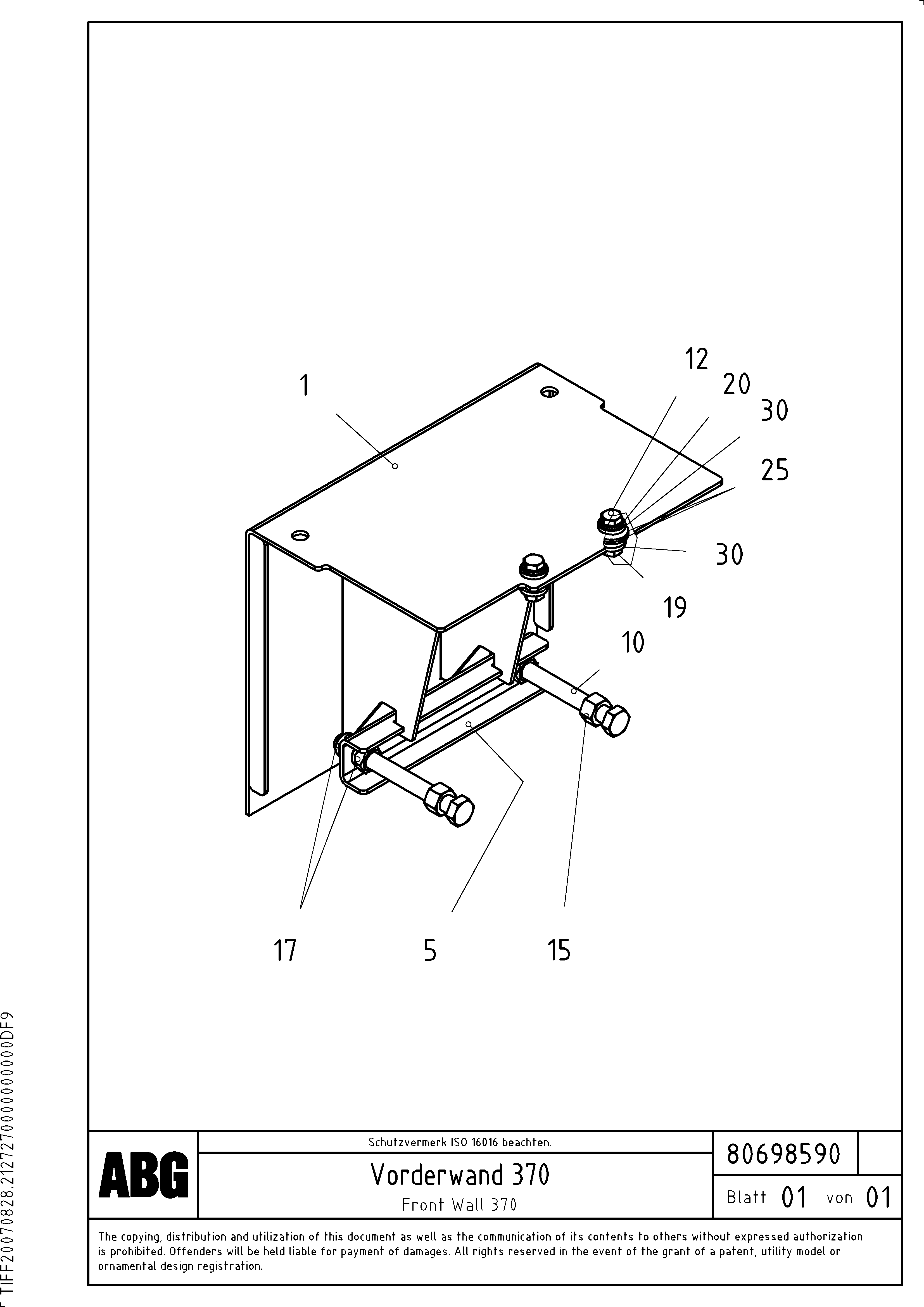 Подъемный цилиндр RM80697899 VOLVO