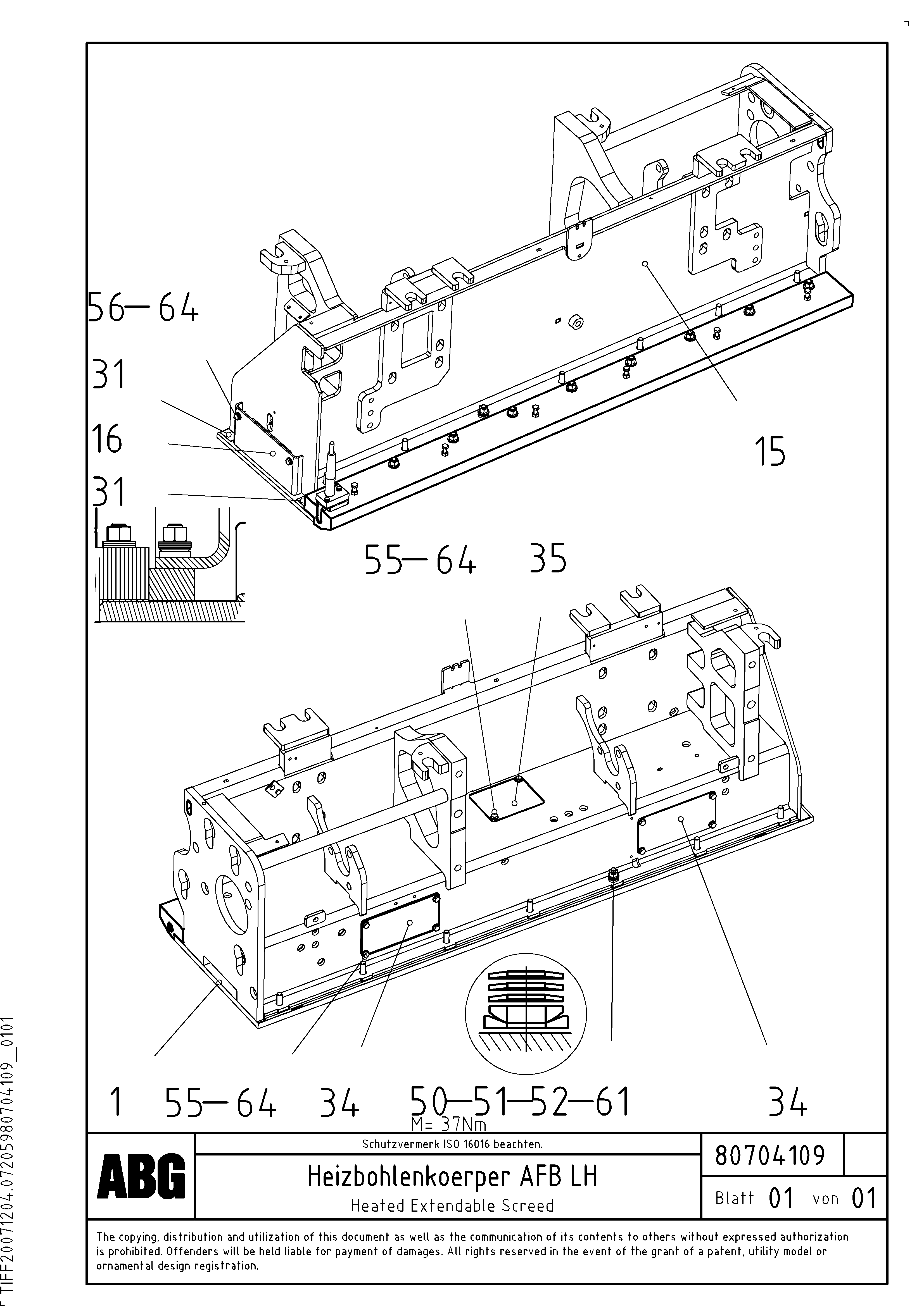 Support, 2000 l/2300 l RM80705478 VOLVO