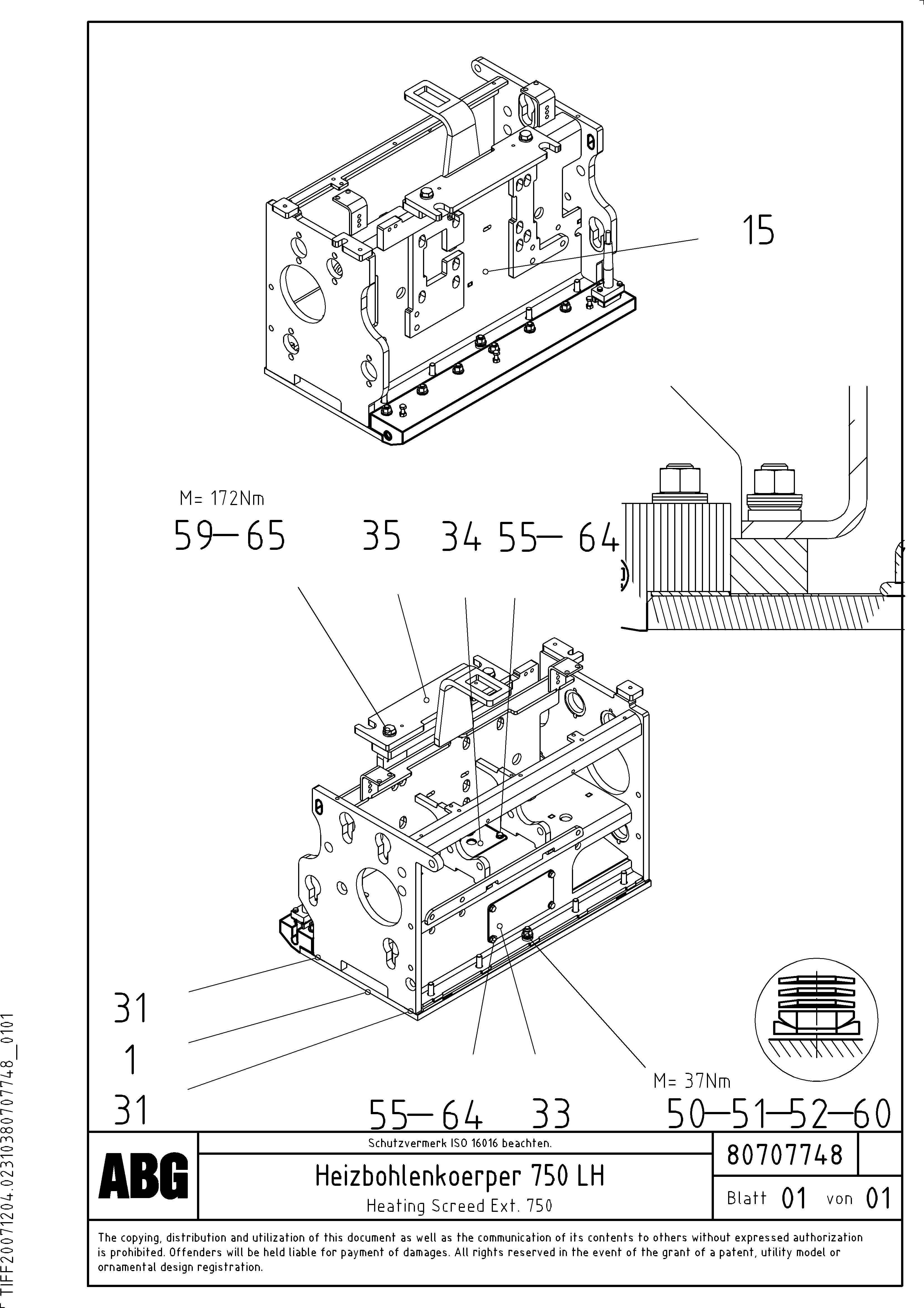 Support, 2000 l/2300 l RM80704604 VOLVO