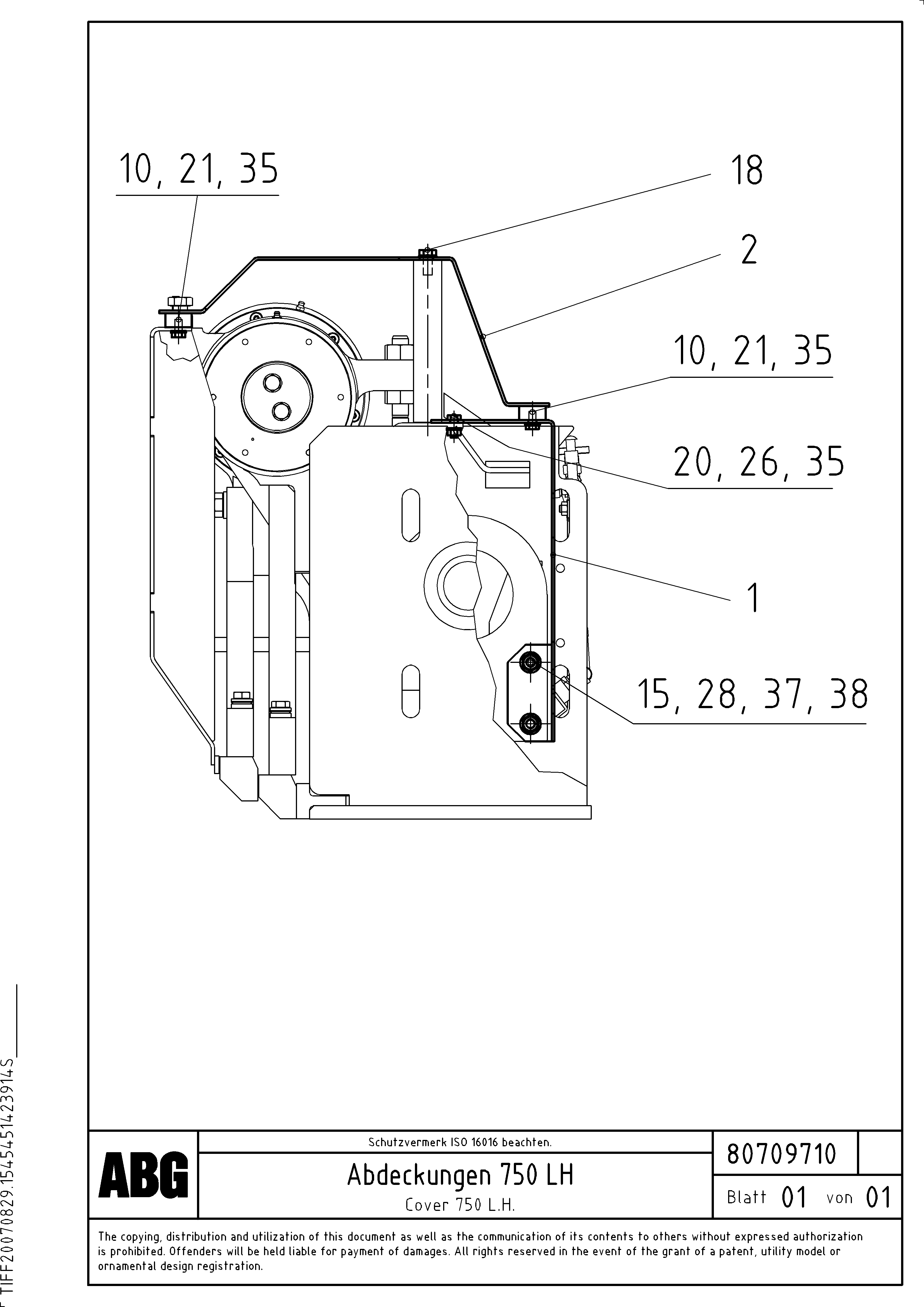 Маслоотражающее кольцо RM80703580 VOLVO