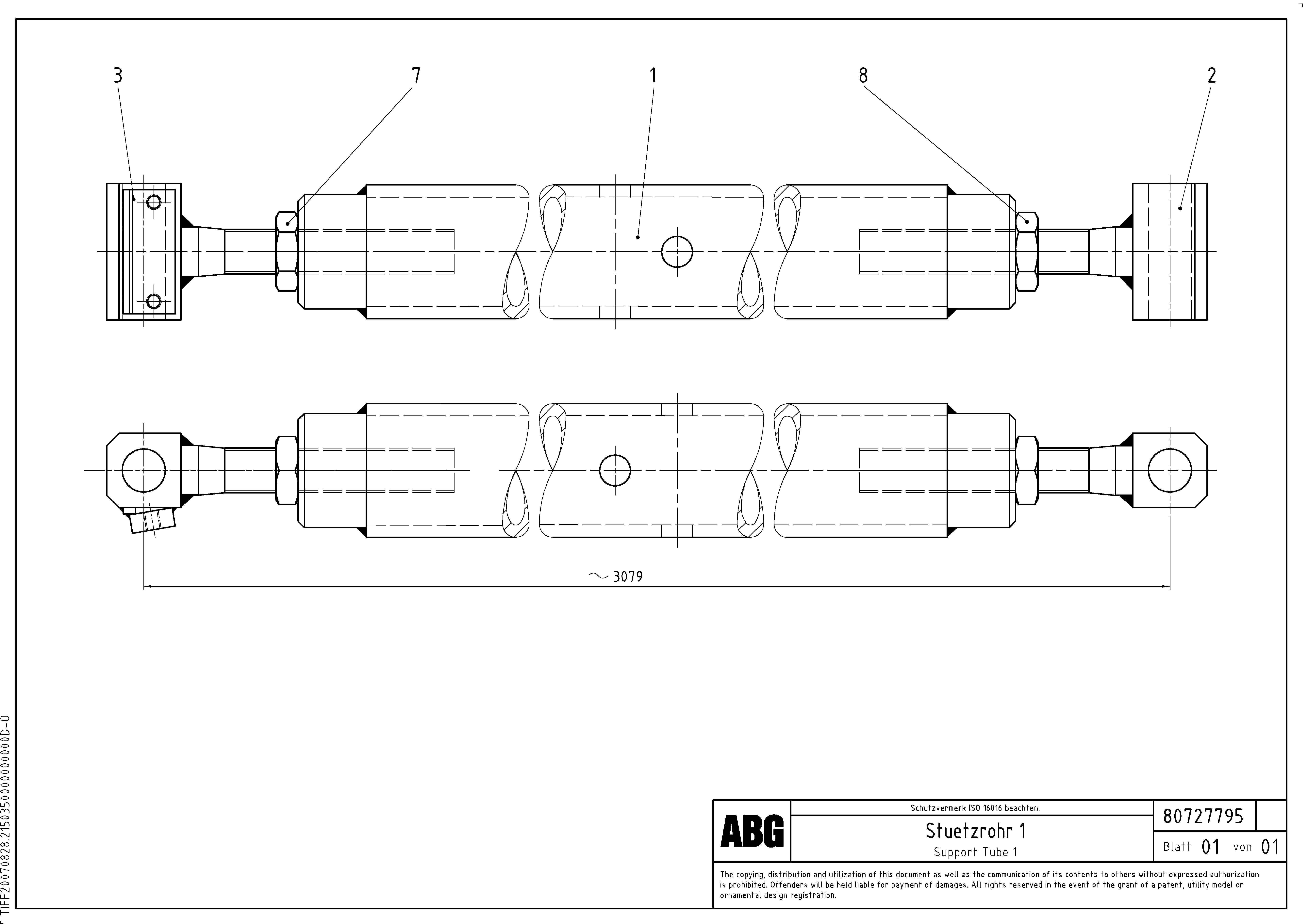 Compensator RM80697113 VOLVO