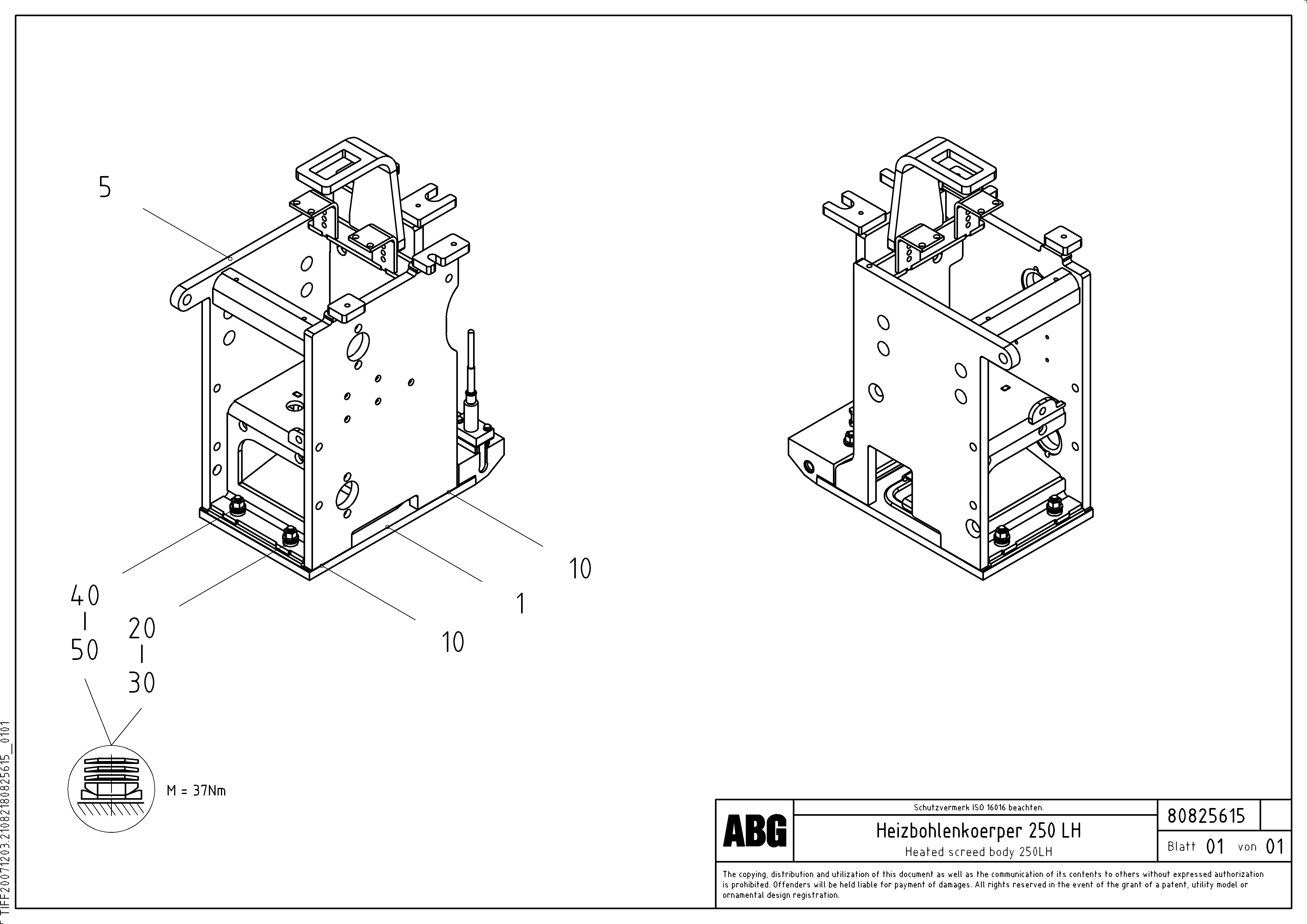 Support, 2000 l/2300 l RM80825656 VOLVO