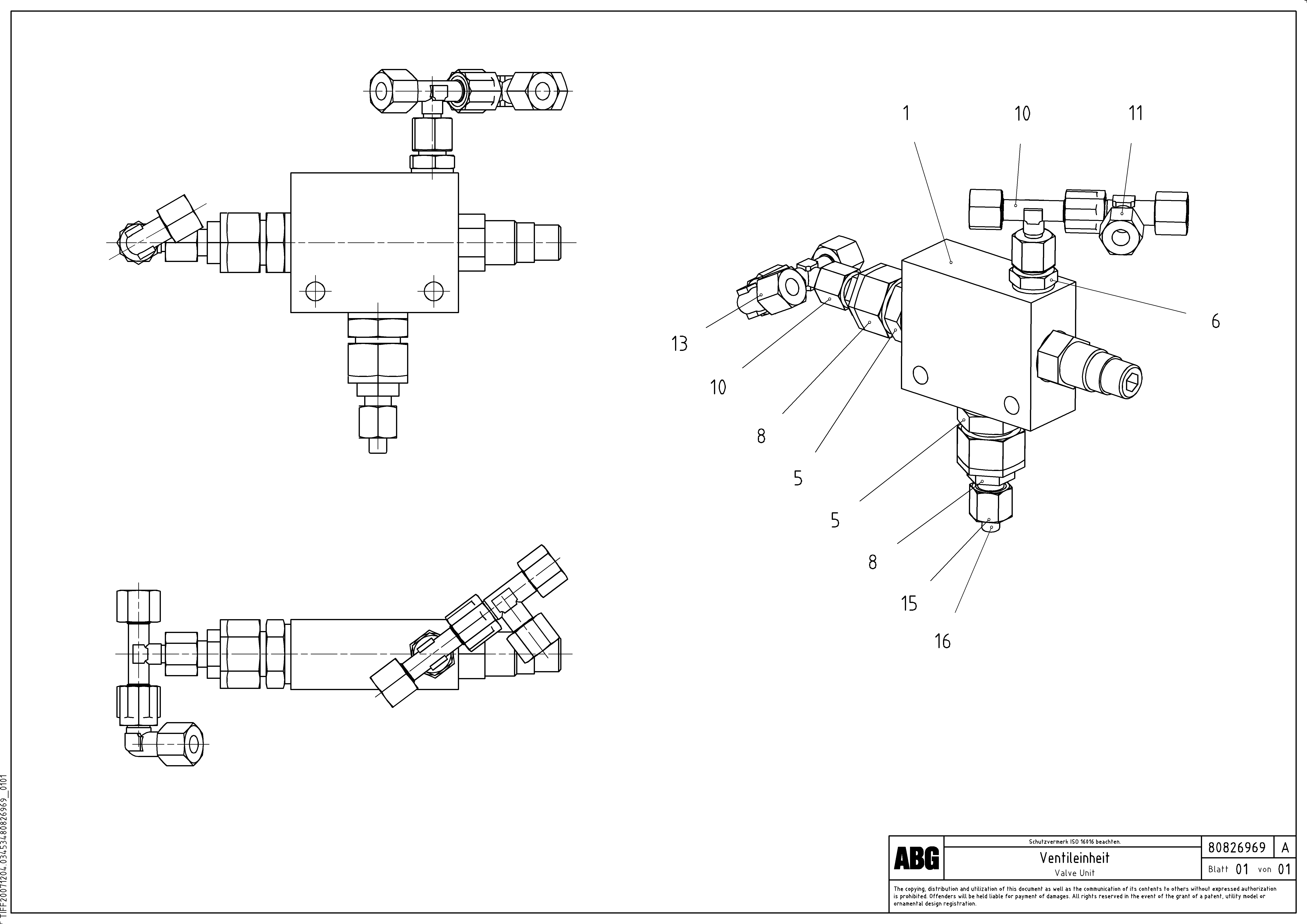 Hydraulic Valve RM13907944 VOLVO