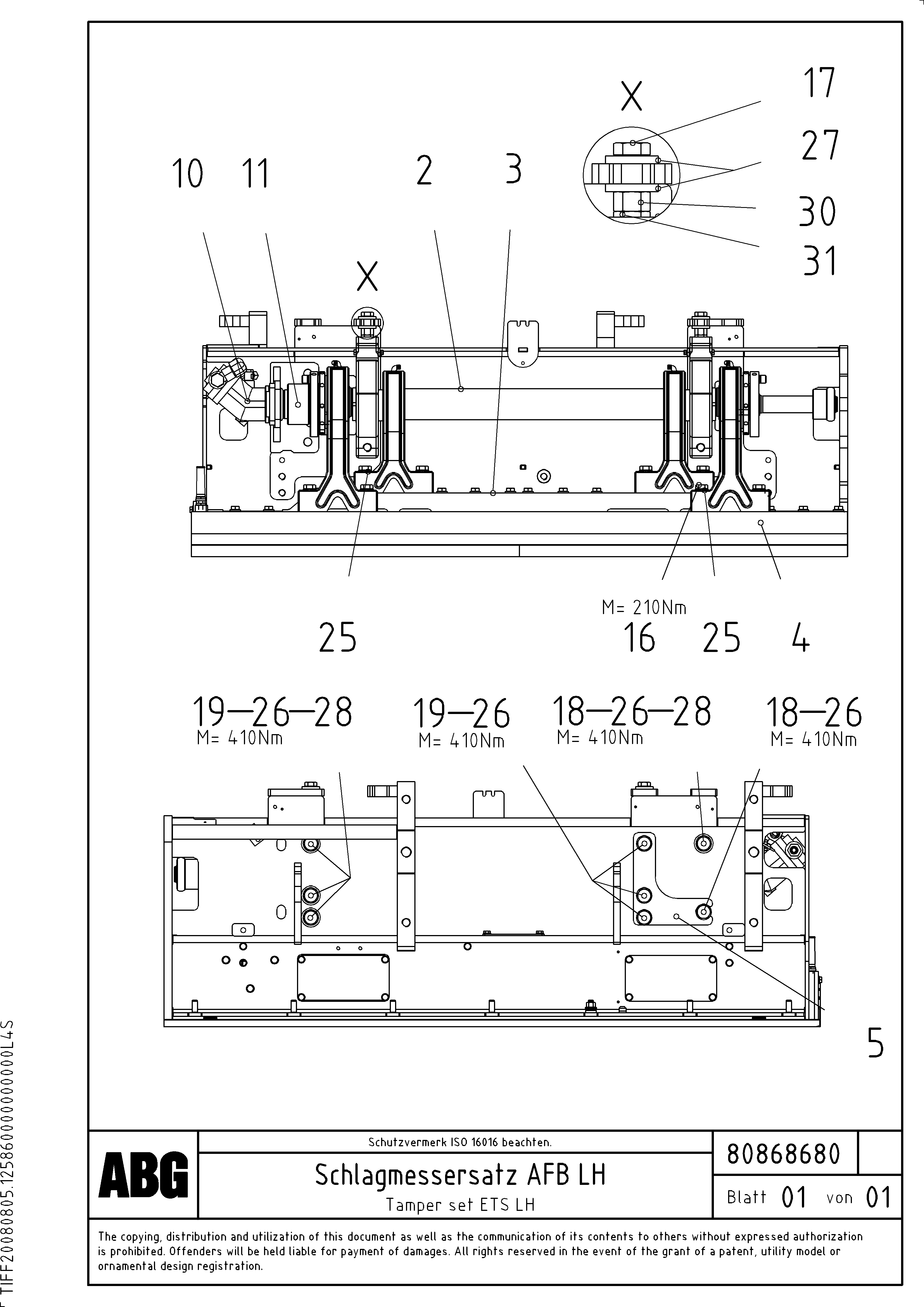 Double Clamp RM80866965 VOLVO