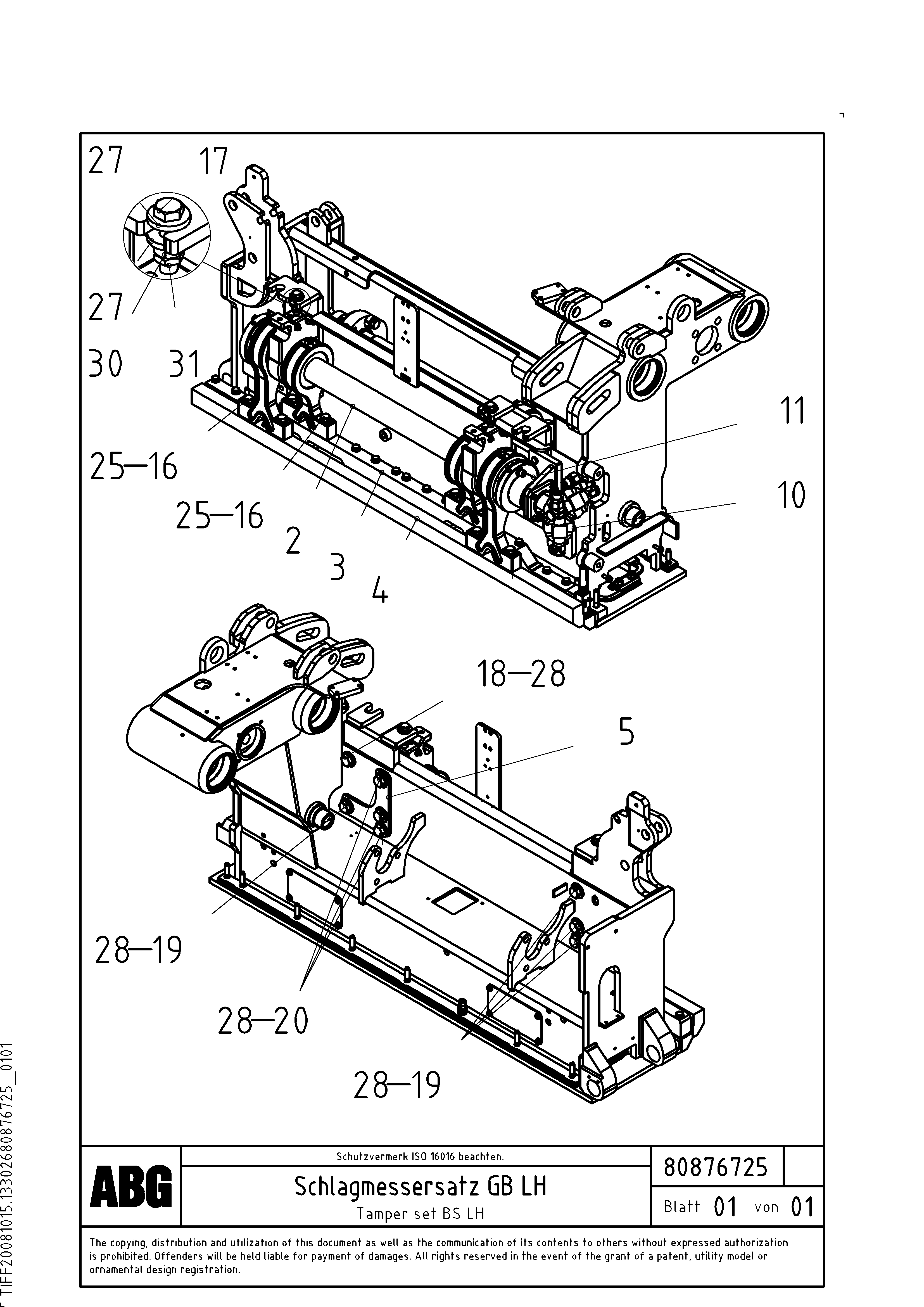Opr Cylinder RM80875958 VOLVO
