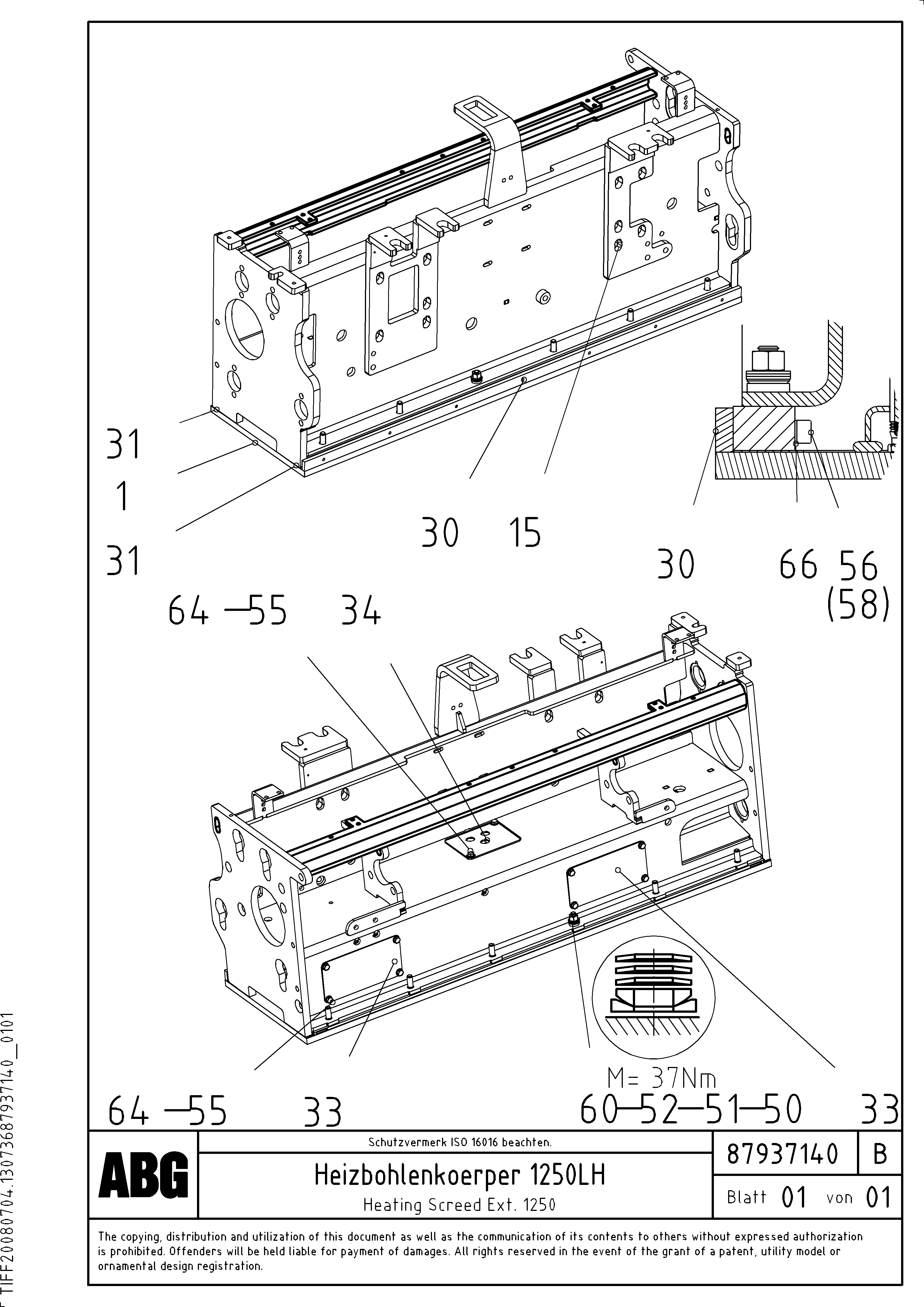 Support, 2000 l/2300 l RM87905097 VOLVO