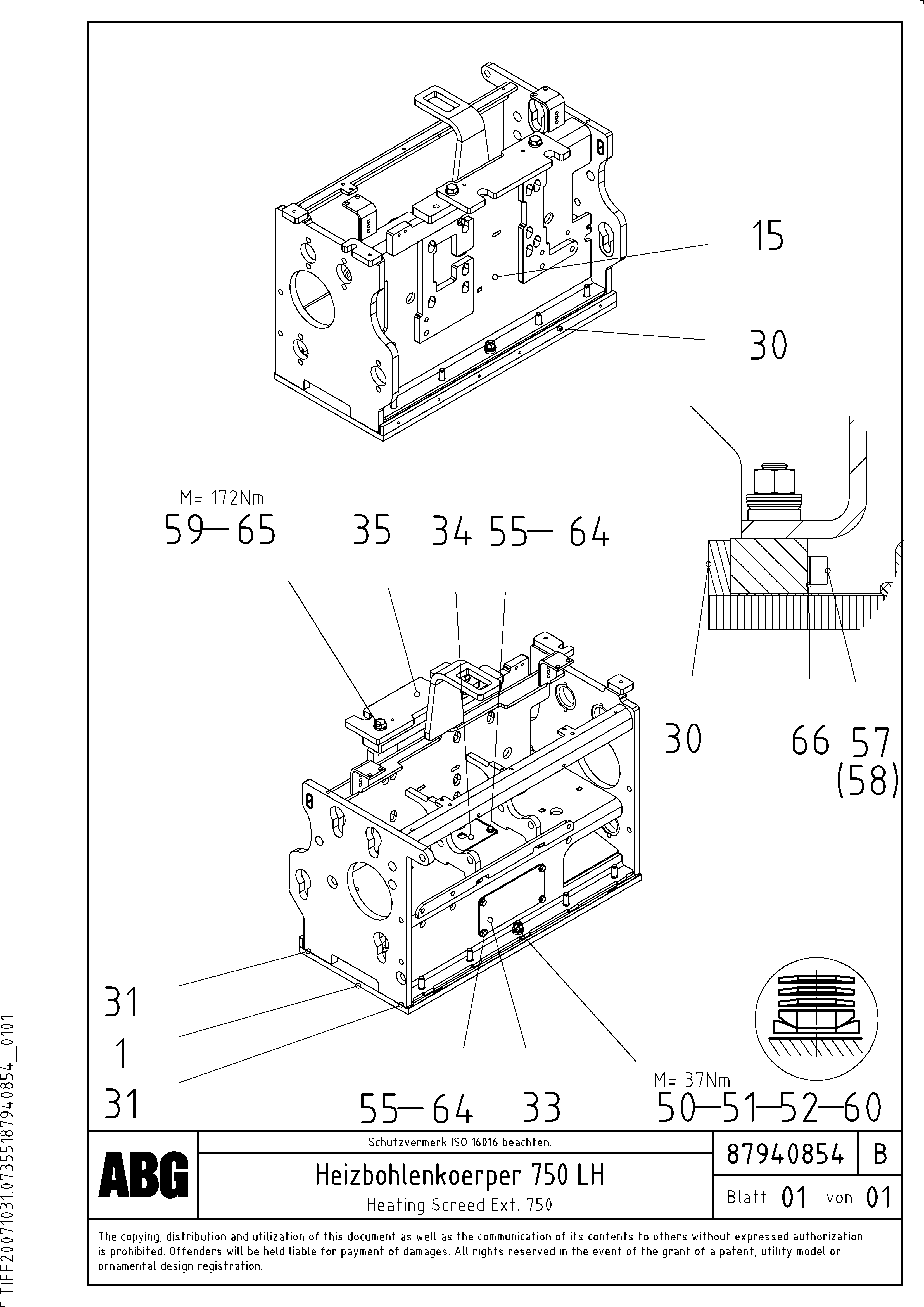Support, 2000 l/2300 l RM87940813 VOLVO
