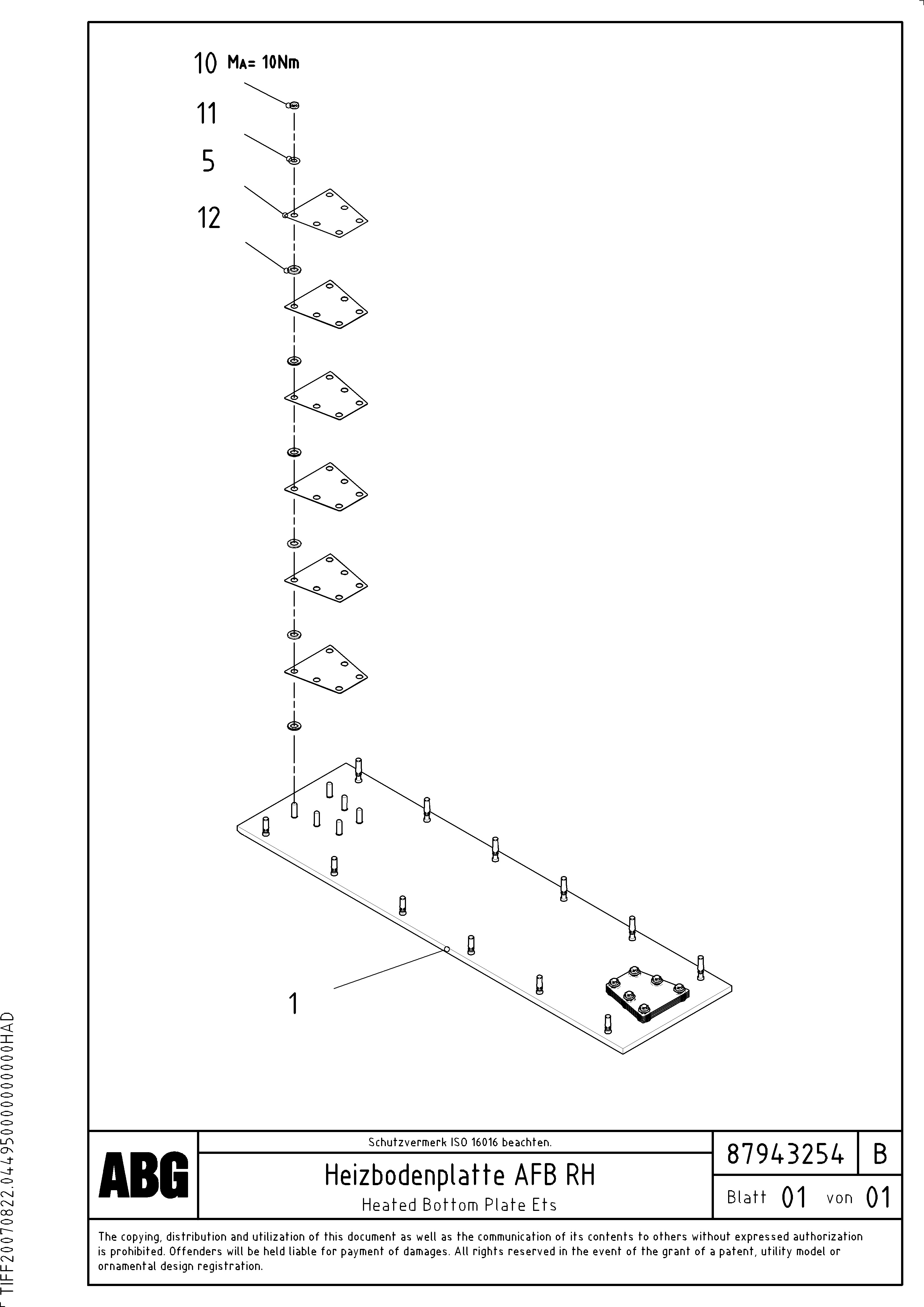 Support, 2000 l/2300 l RM87943239 VOLVO