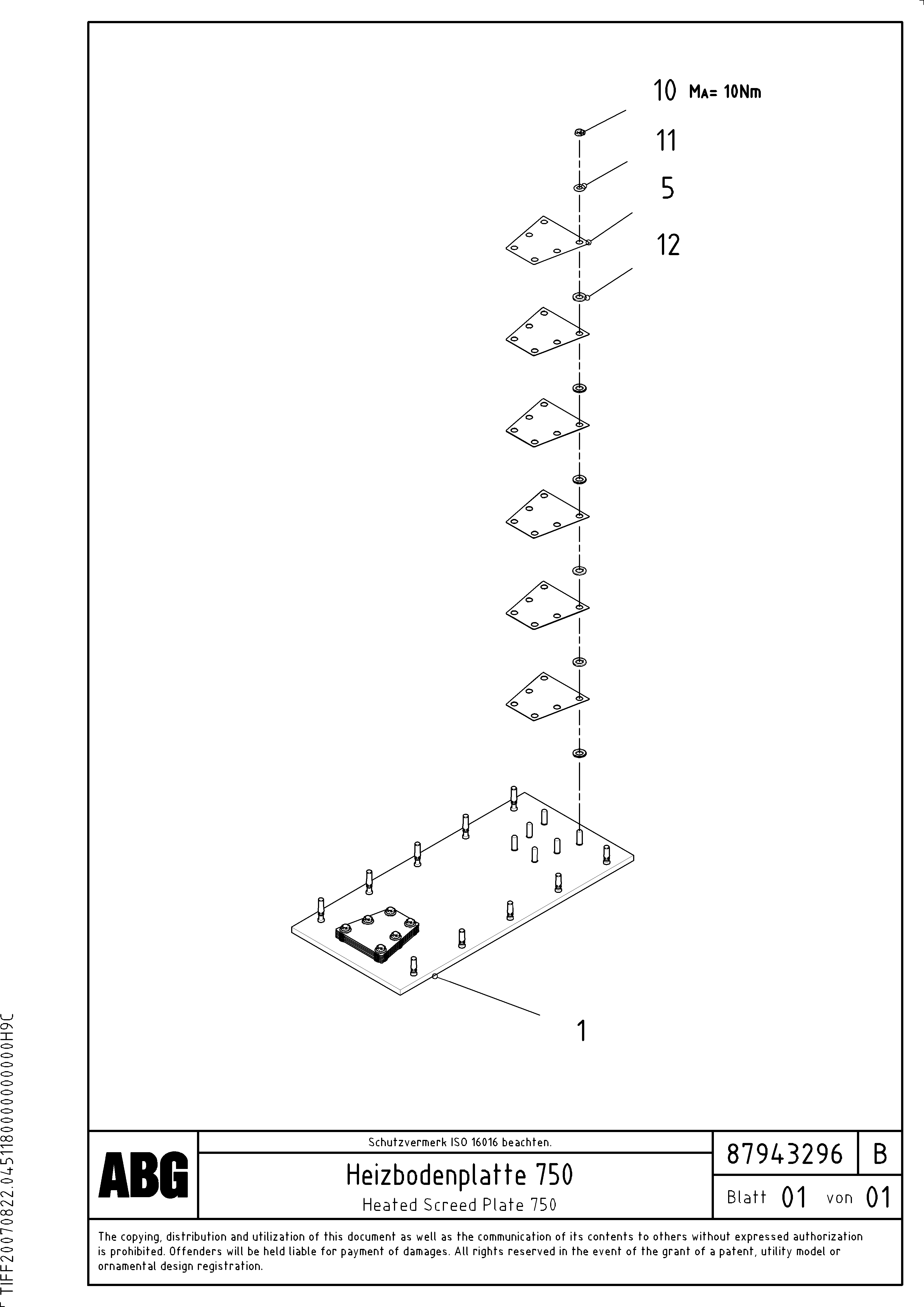 Support, 2000 l/2300 l RM87943288 VOLVO