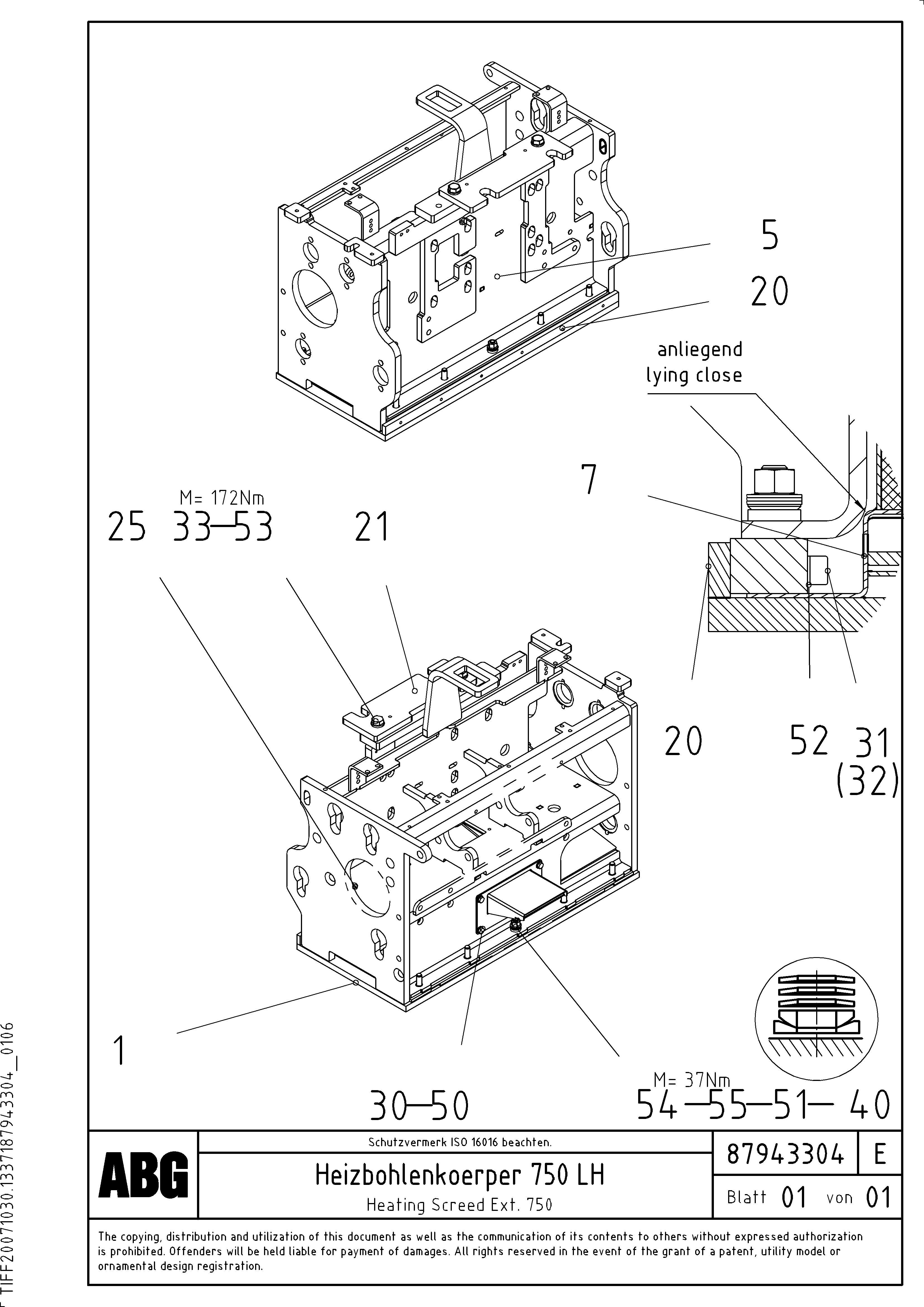 Support, 2000 l/2300 l RM87943296 VOLVO