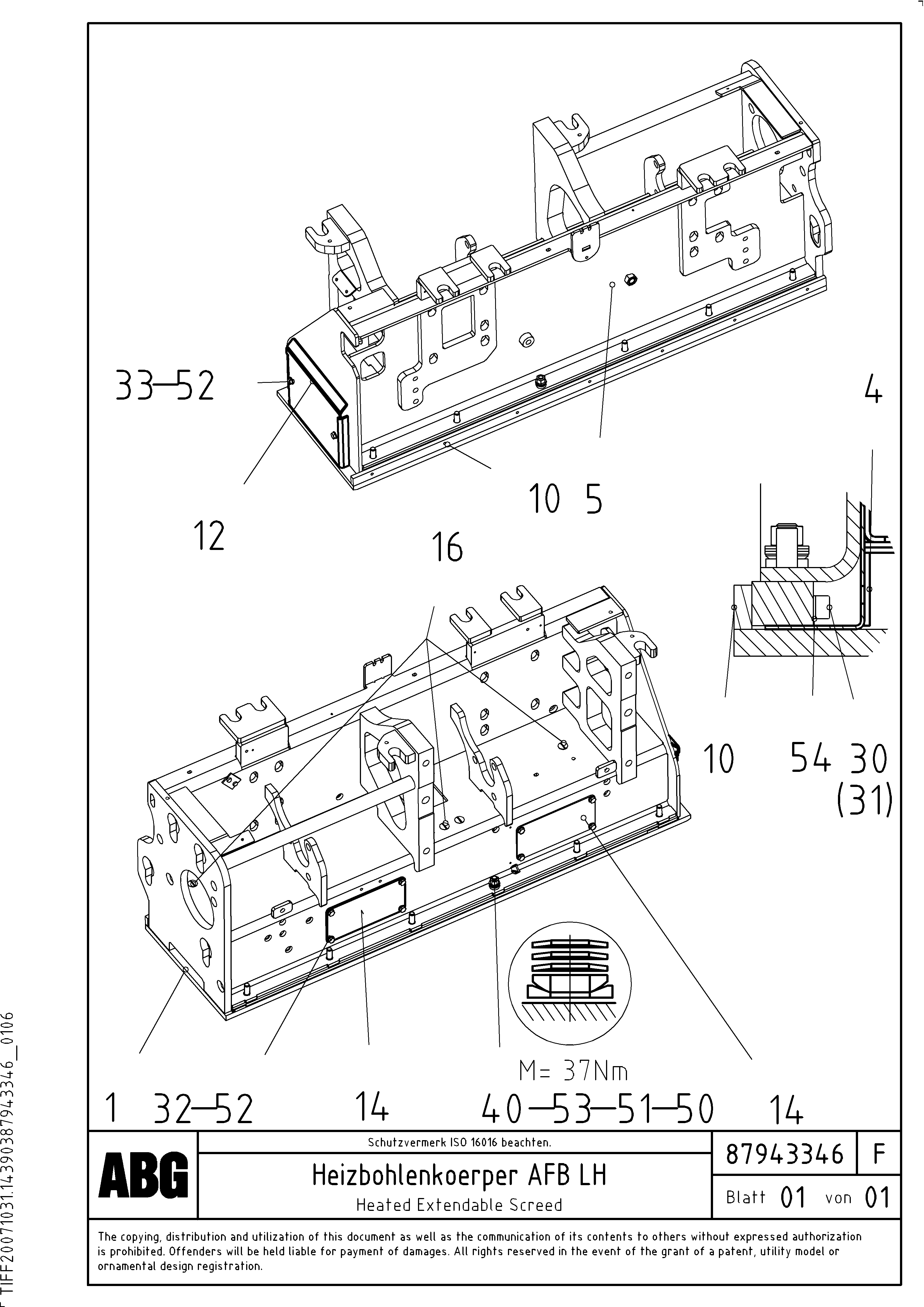 Support, 2000 l/2300 l RM87943247 VOLVO