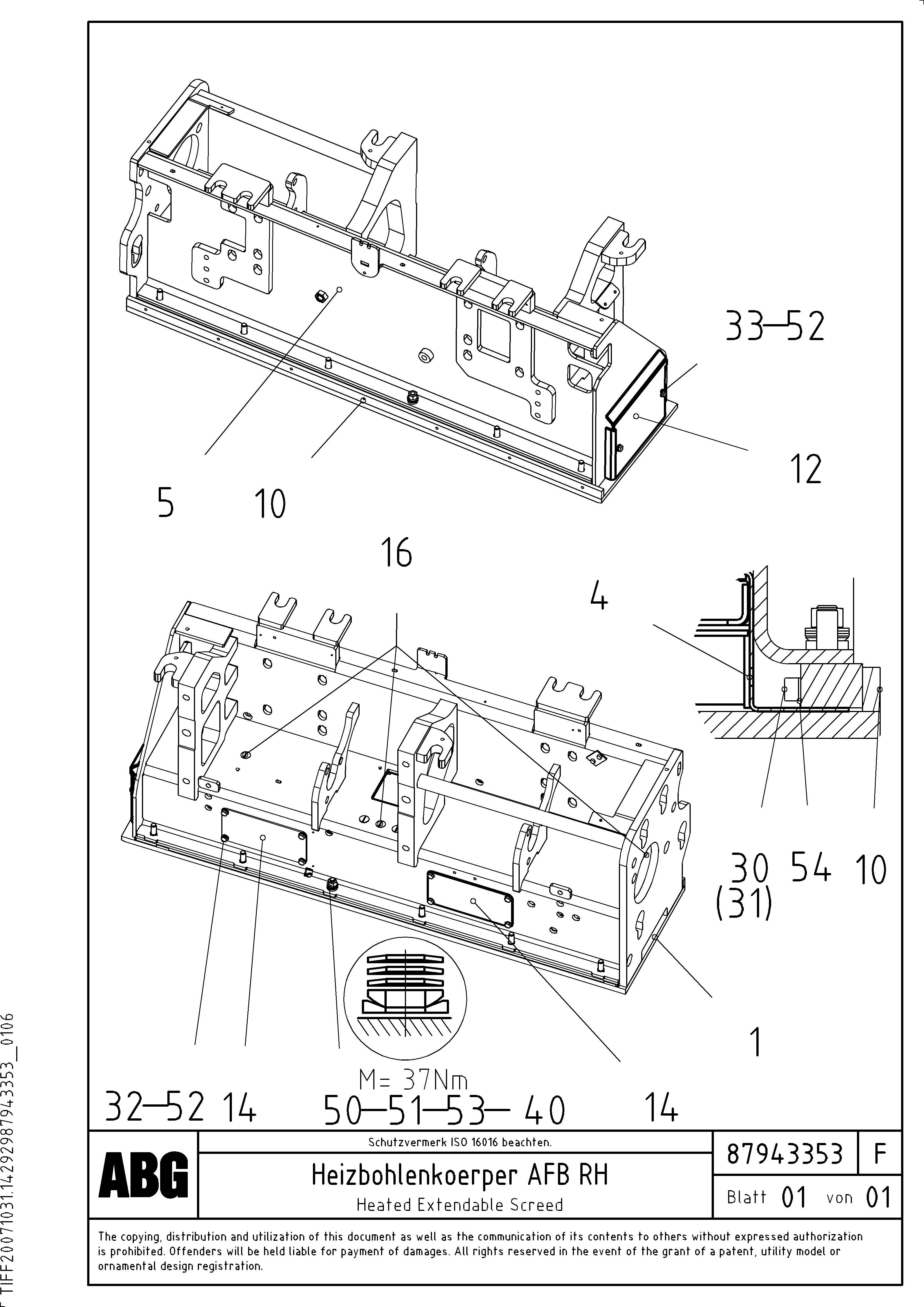 Support, 2000 l/2300 l RM80638604 VOLVO