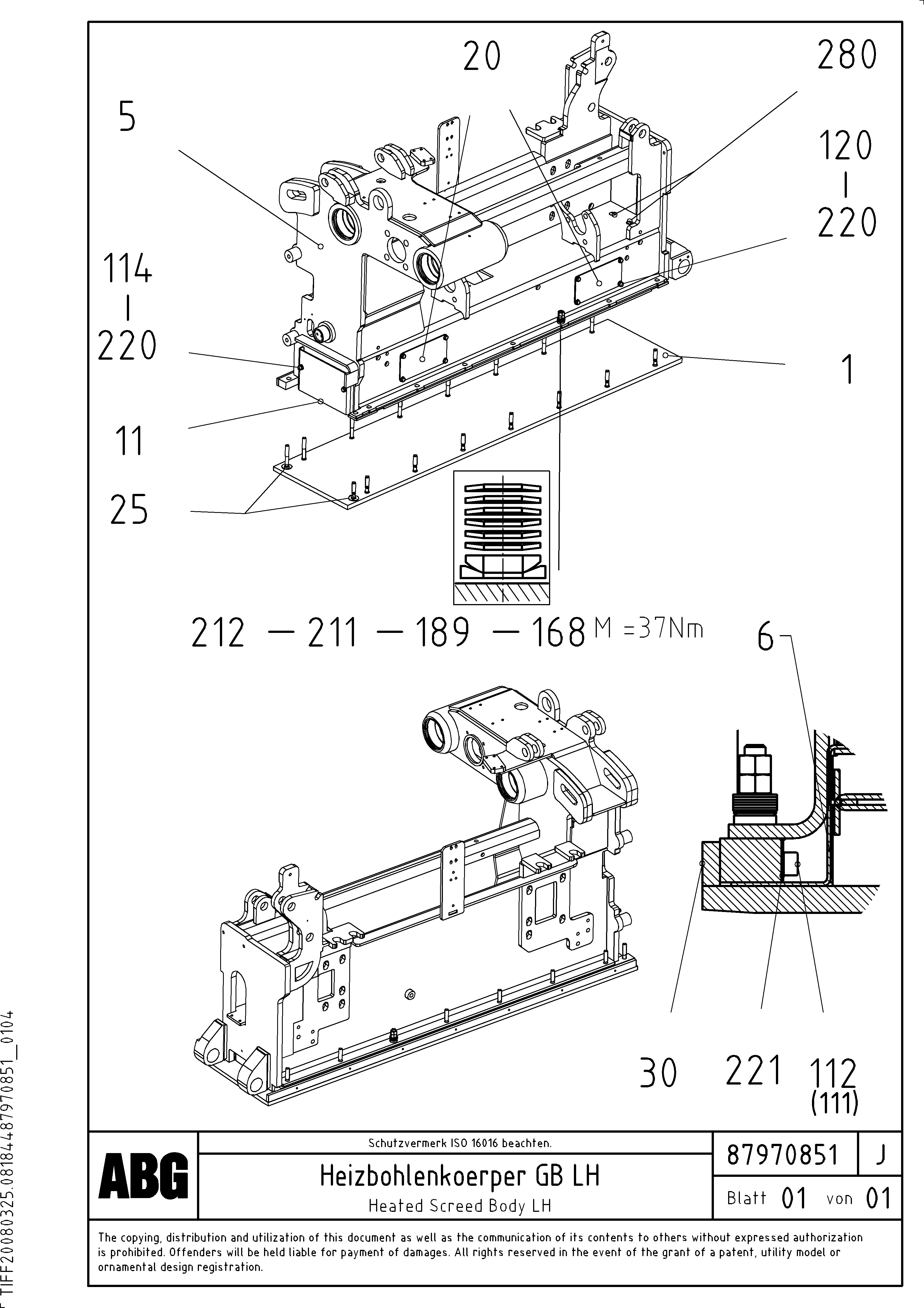 Support, 2000 l/2300 l RM80638513 VOLVO
