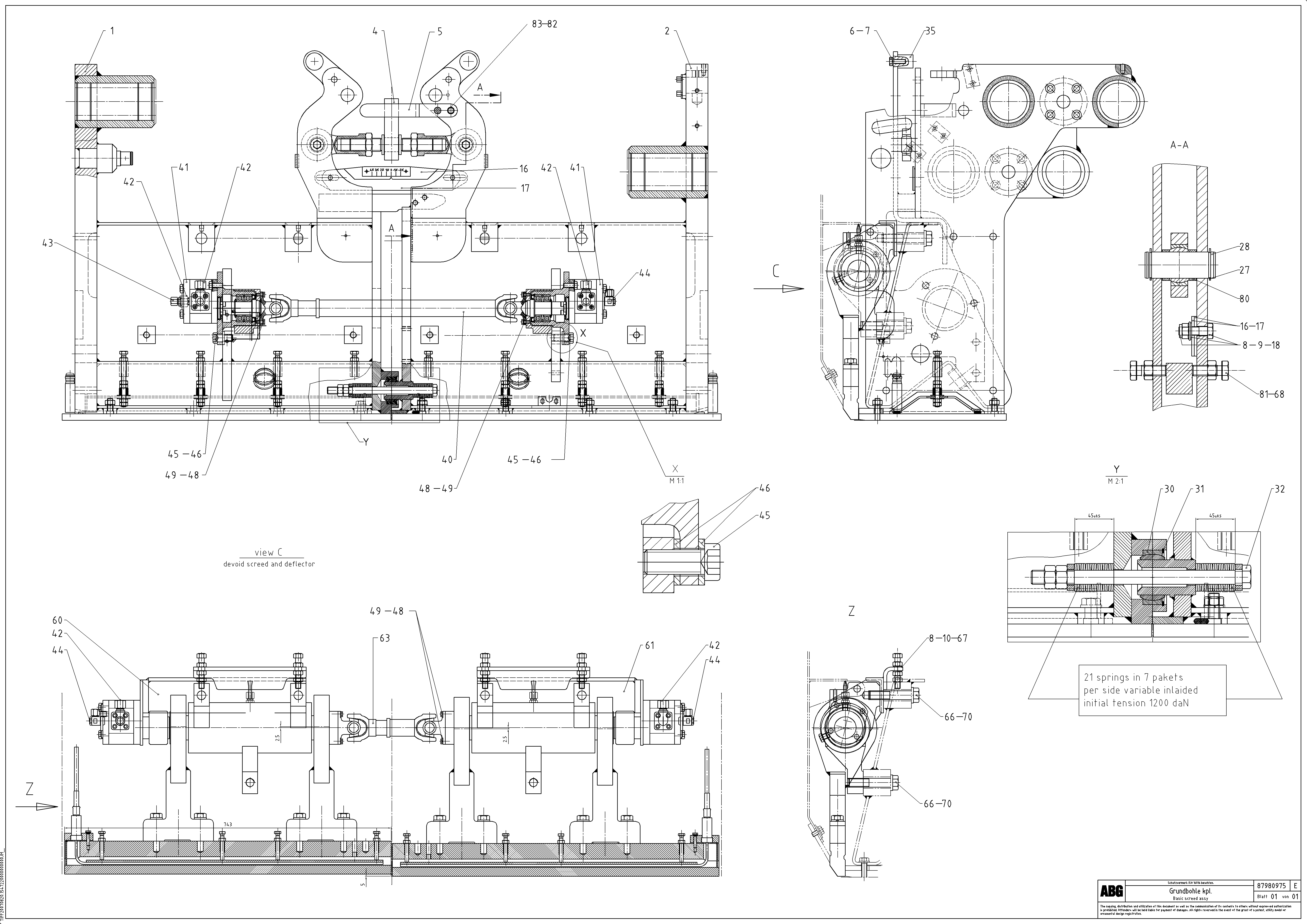 For upper engine part RM87984084 VOLVO