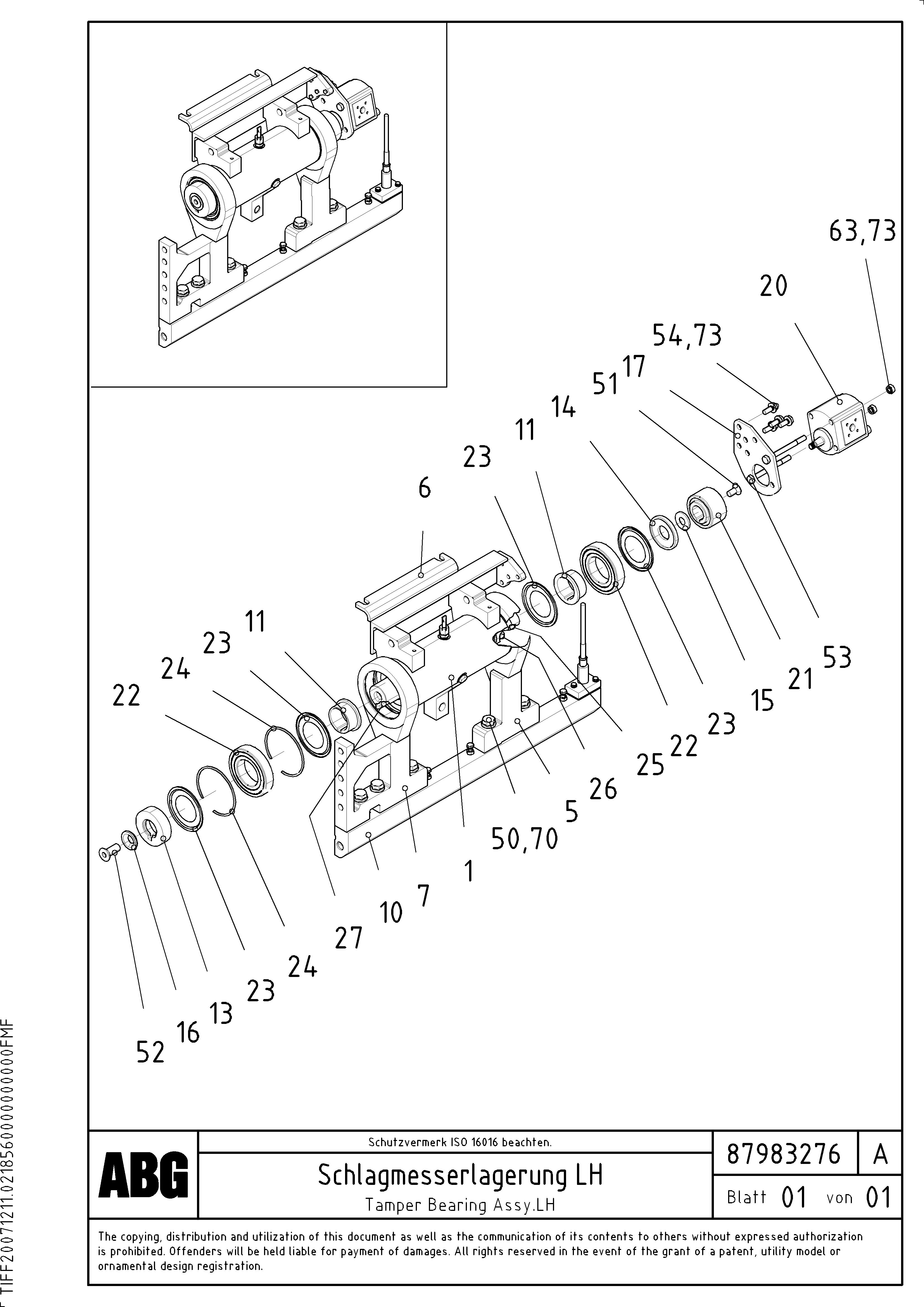 Altntr Housing RM14247050 VOLVO