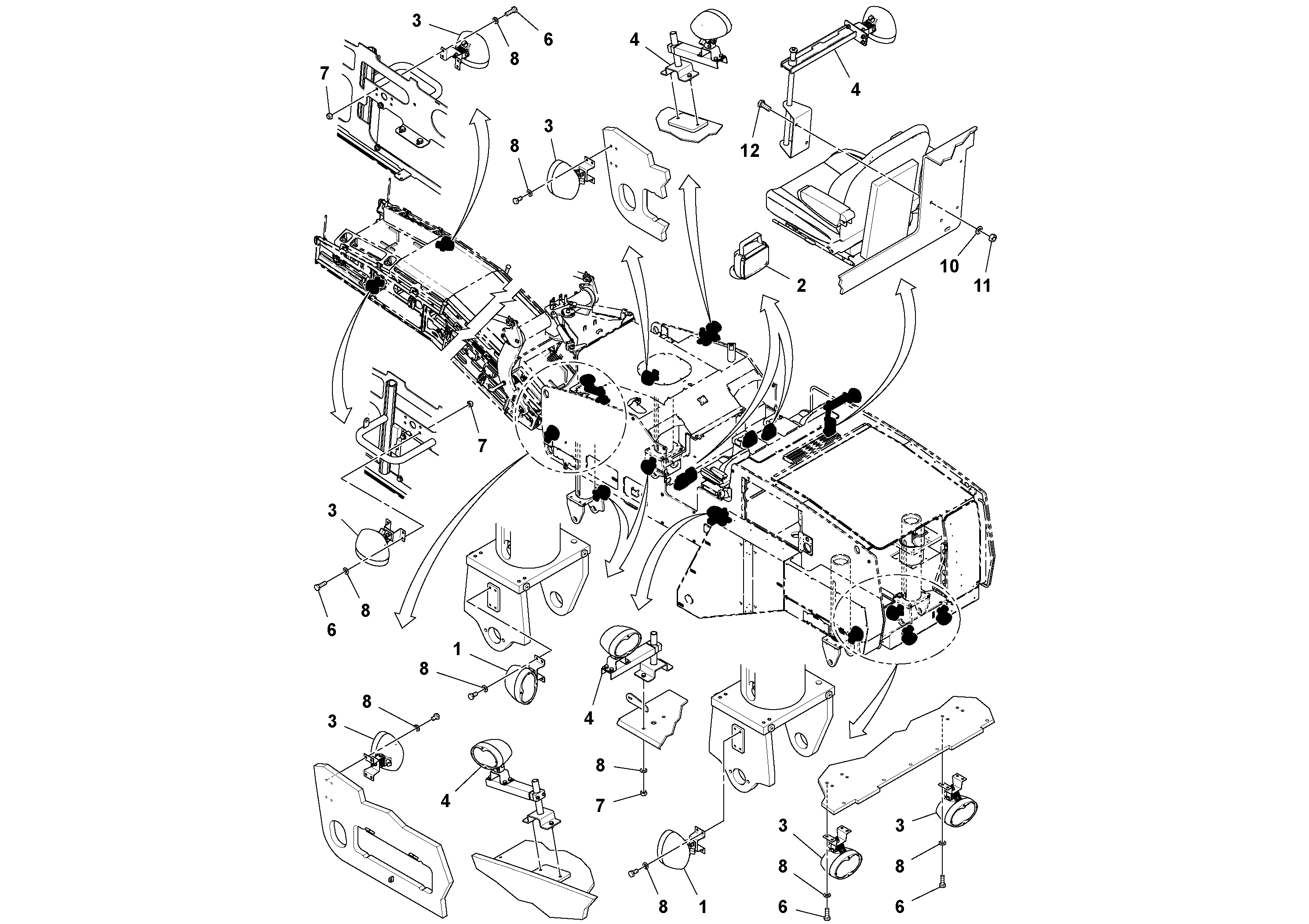 Alternator Bracket RM46646477 VOLVO