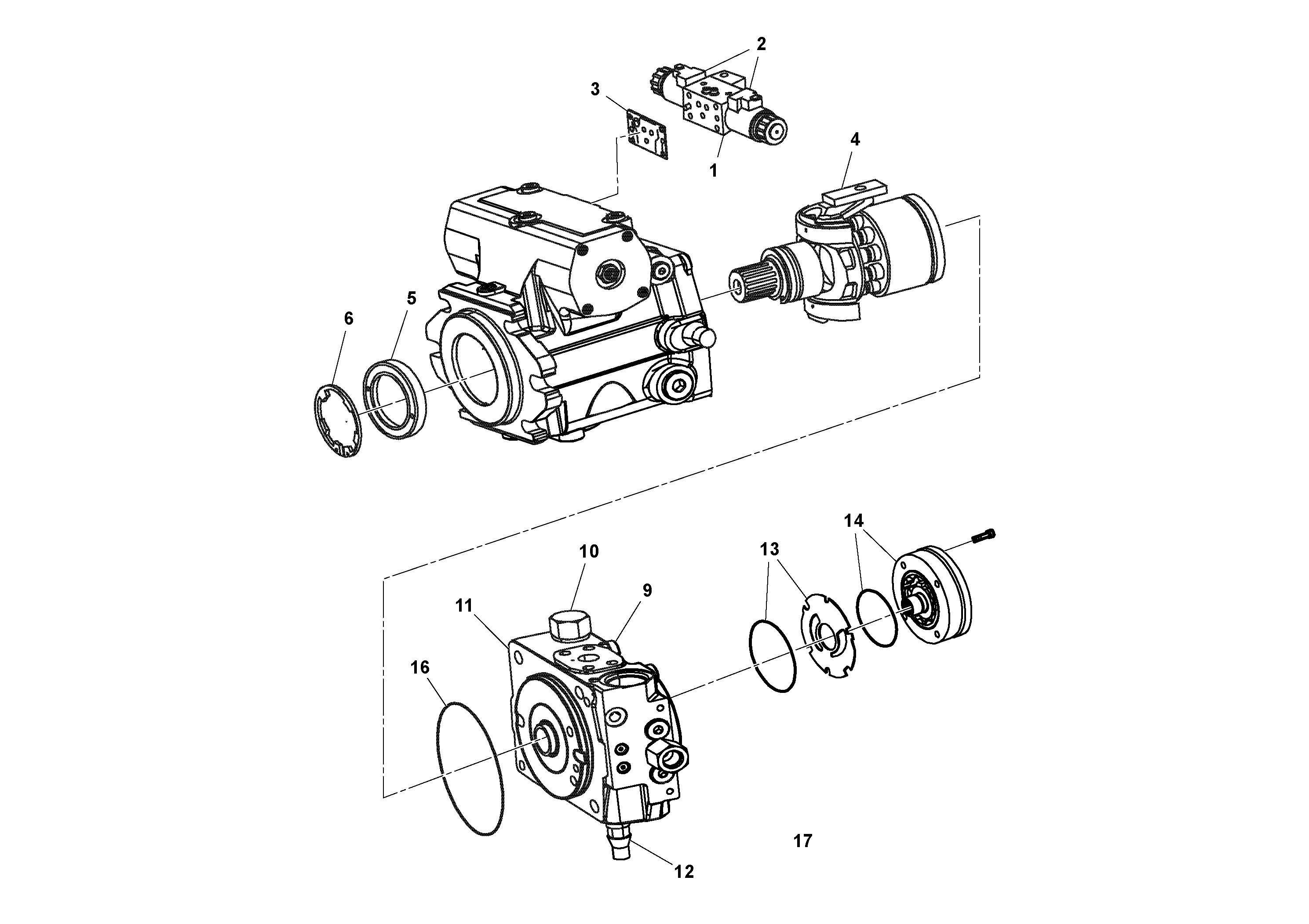 Сброс давления в насосе подкачки RM43976307 VOLVO