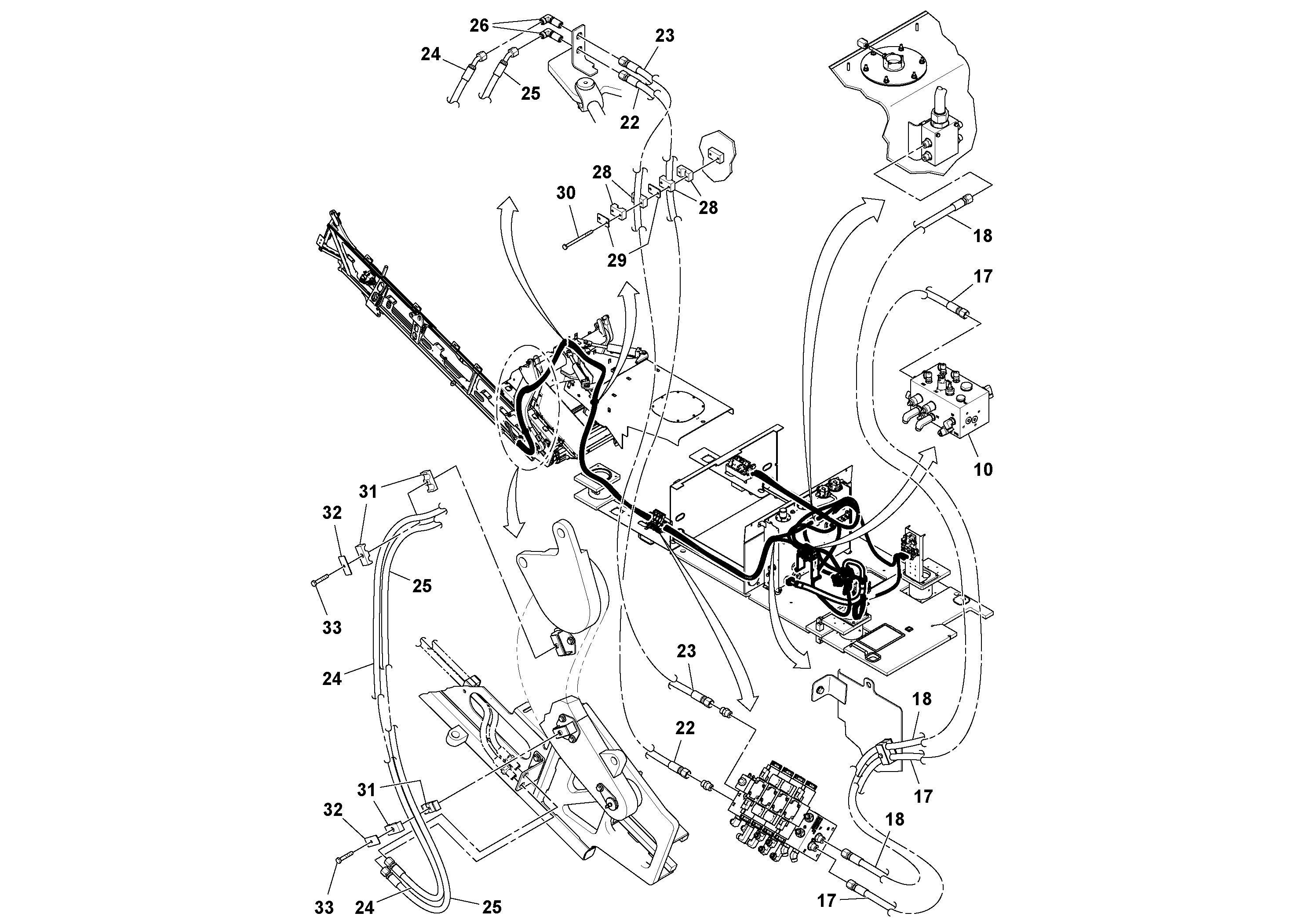Timing gear casing RM43960970 VOLVO