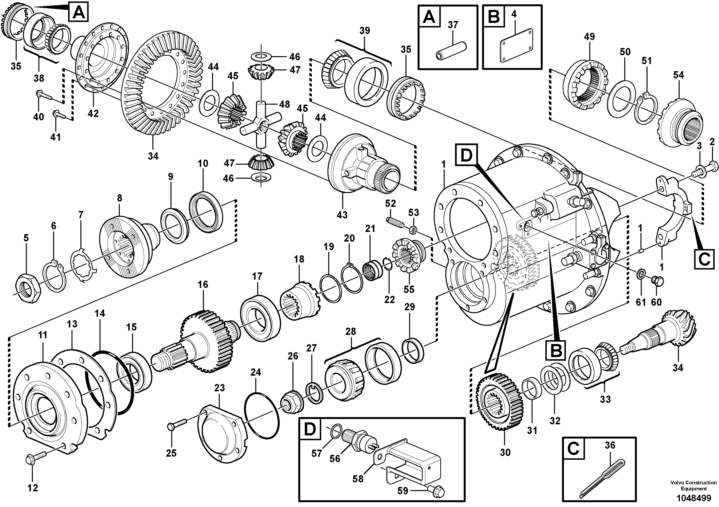 Панель детали VOE1069402 VOLVO