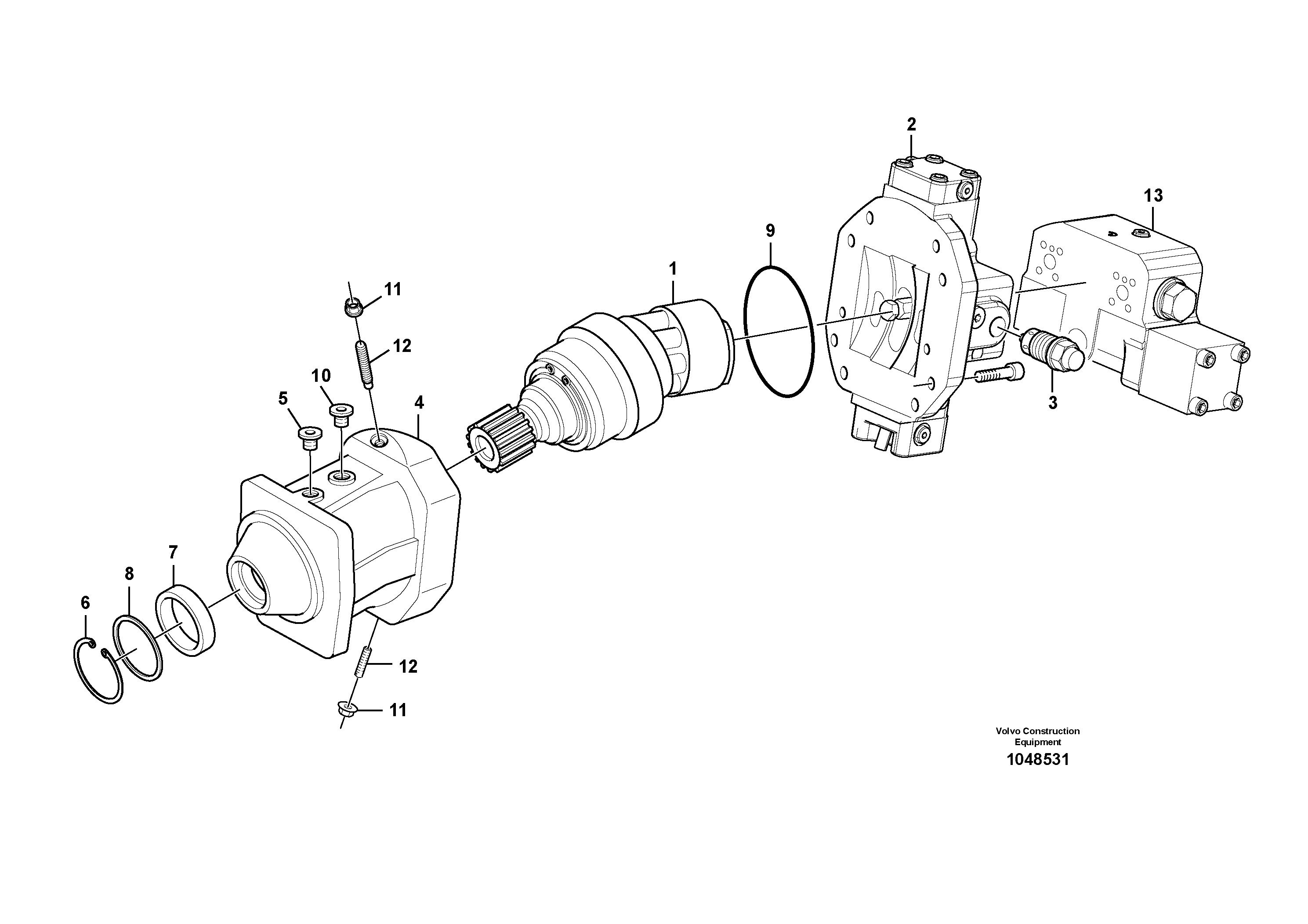 Relief valve VOE14539082 VOLVO