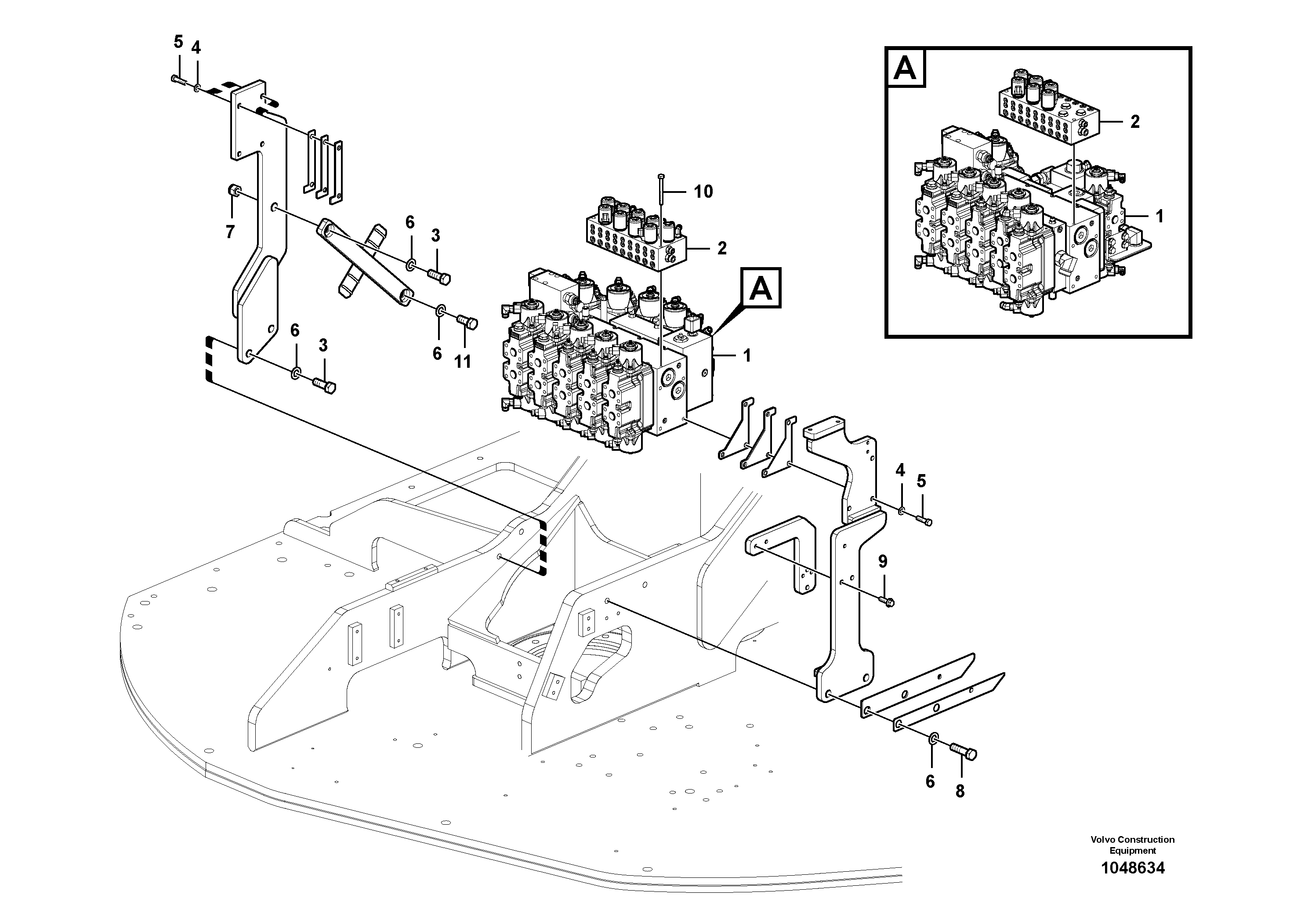 Control valve VOE14584047 VOLVO