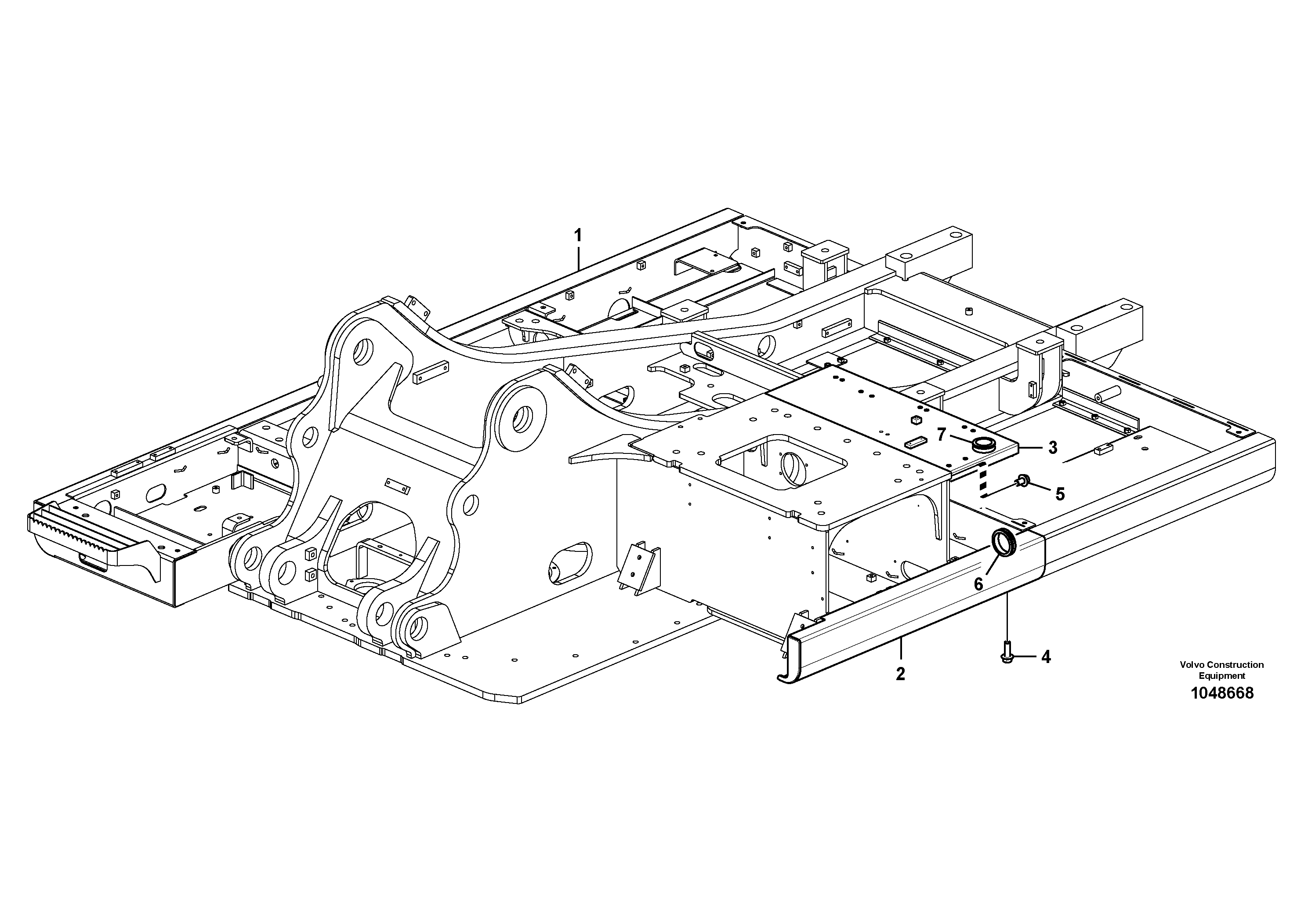 Frame VOE14351344 VOLVO