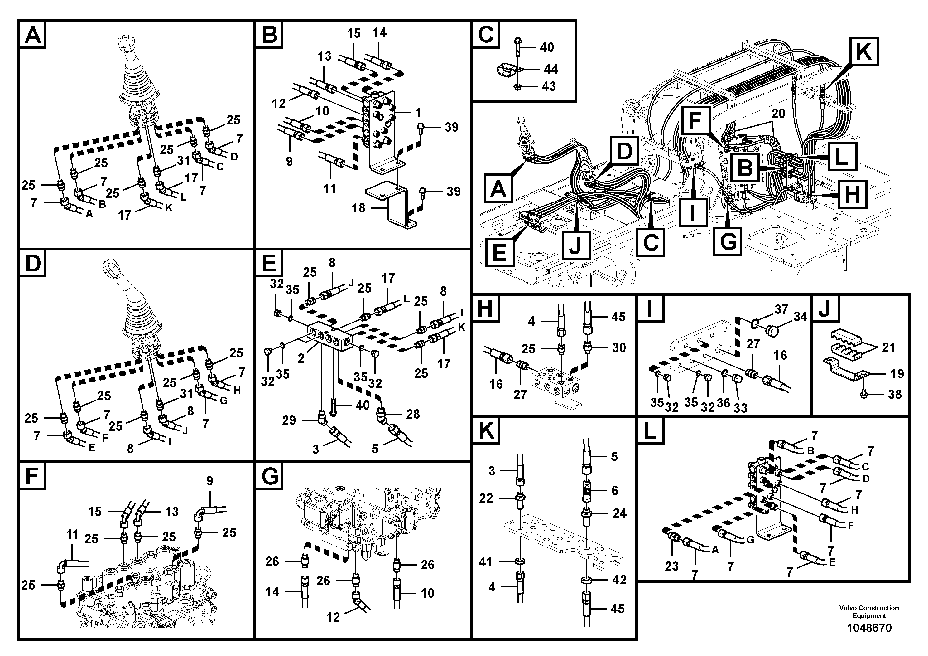 Bracket VOE14351460 VOLVO