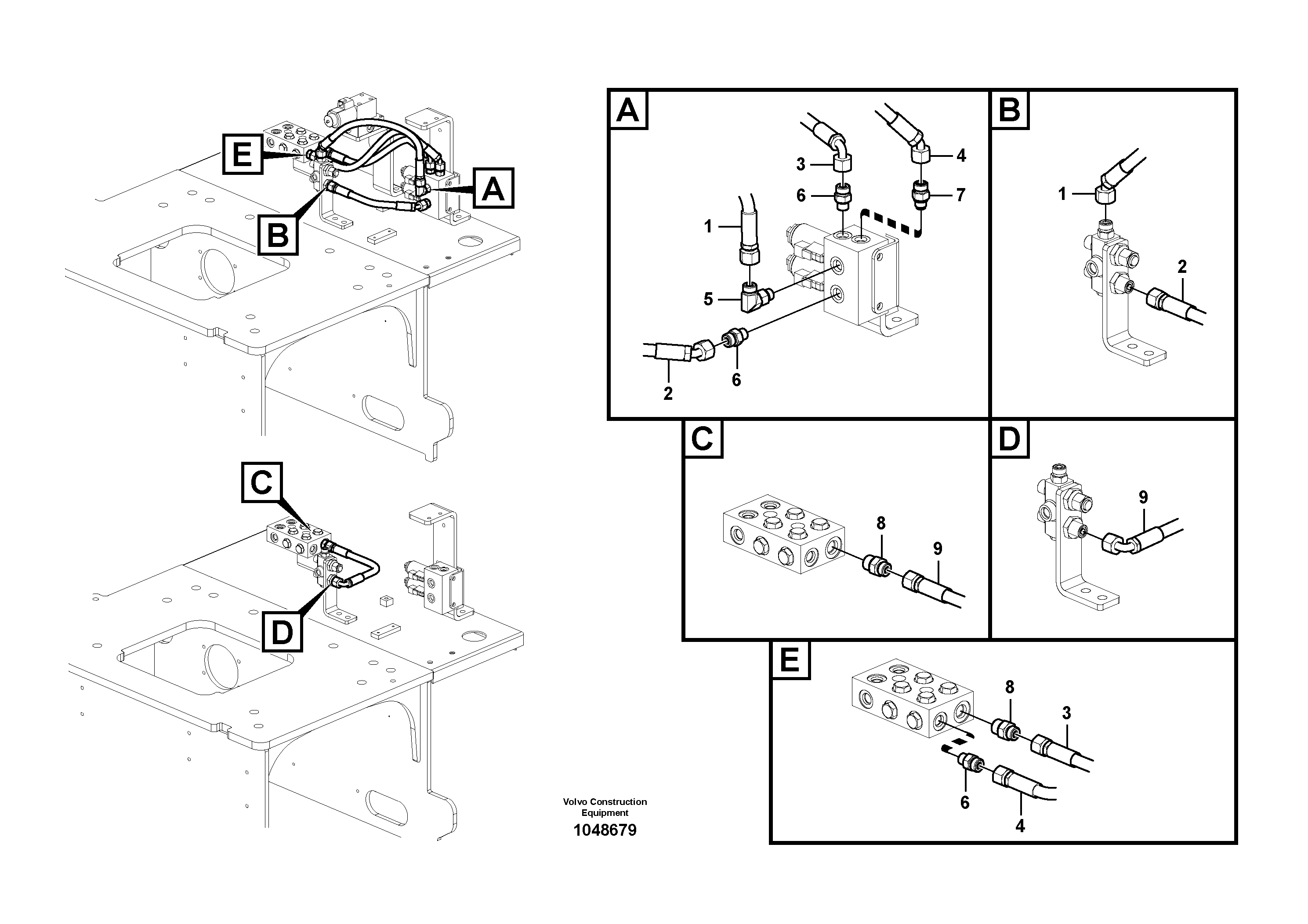 Timing gear casing VOE937533 VOLVO