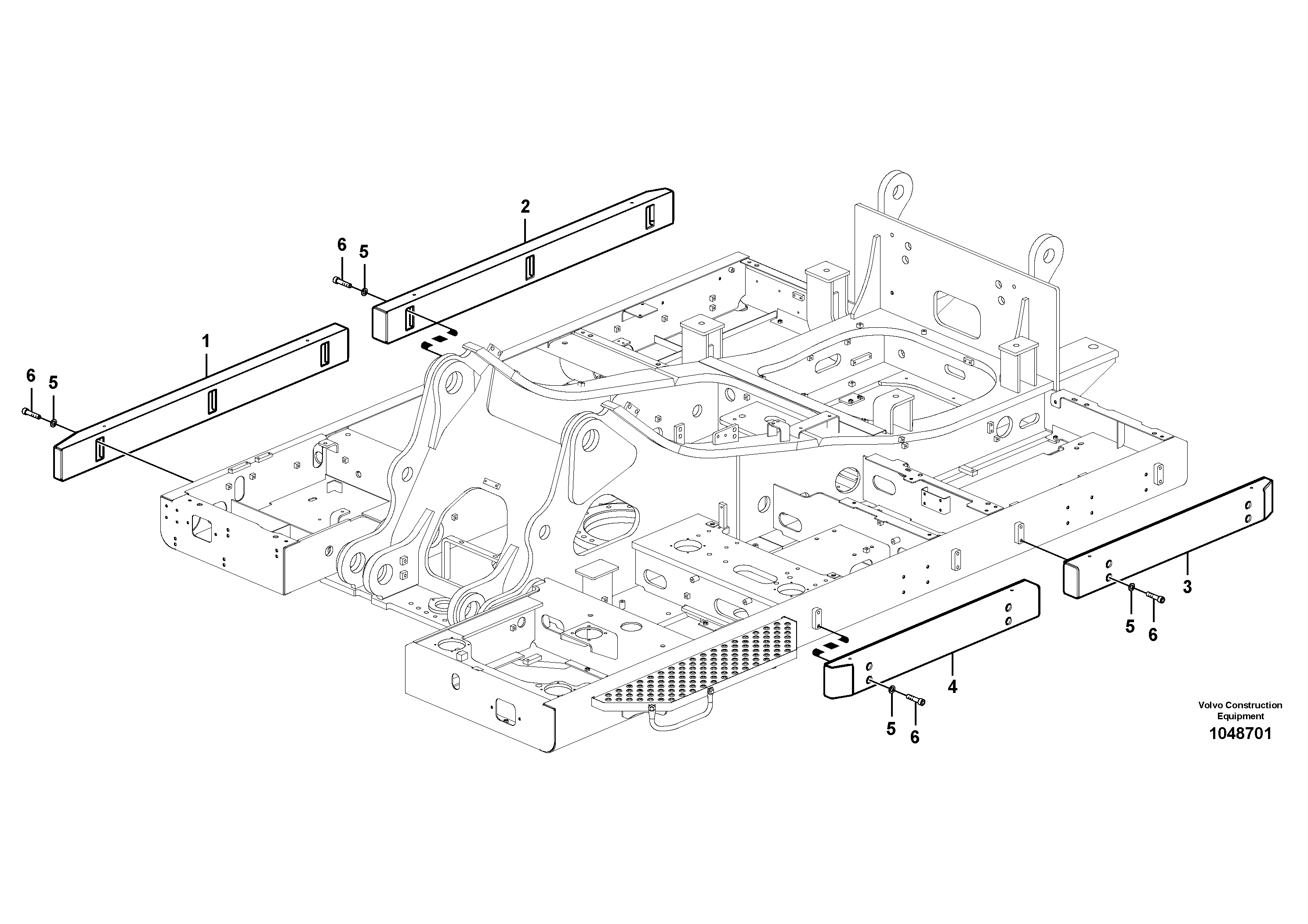 Cable harness,upper.s RM/VOE14670475 VOLVO