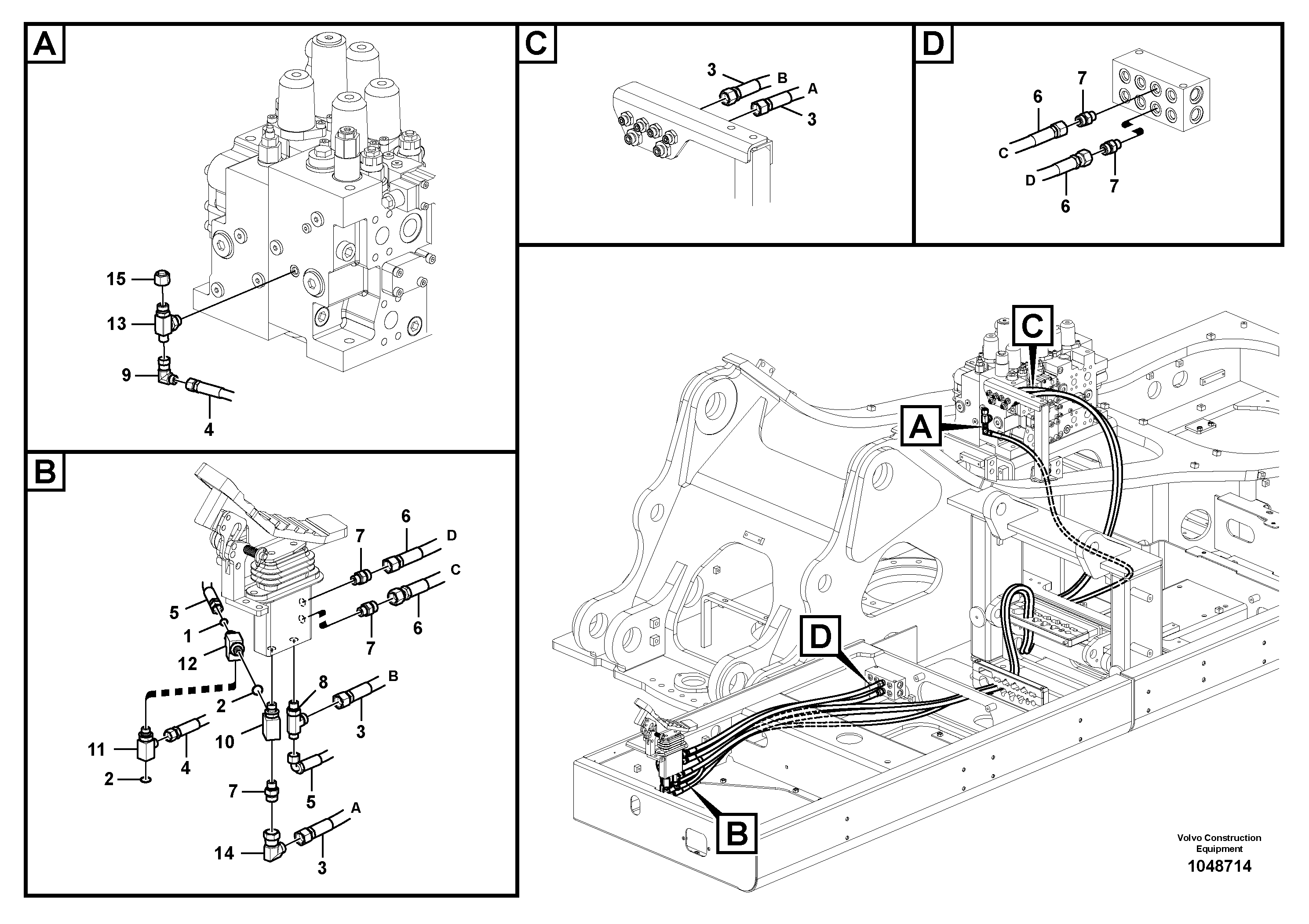 Timing gear casing VOE938592 VOLVO
