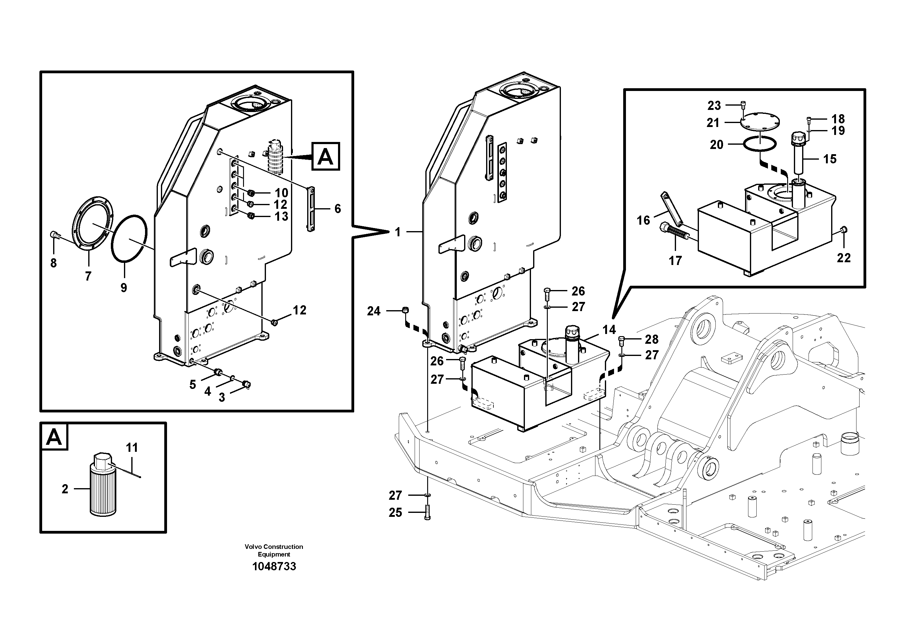 Tank VOE14584785 VOLVO