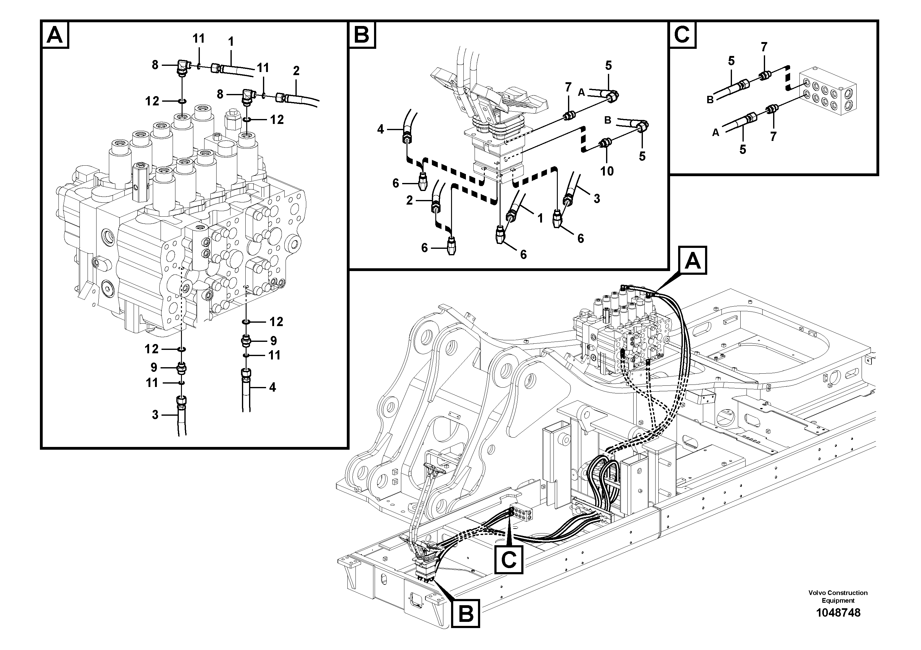 Timing gear casing VOE15135765 VOLVO
