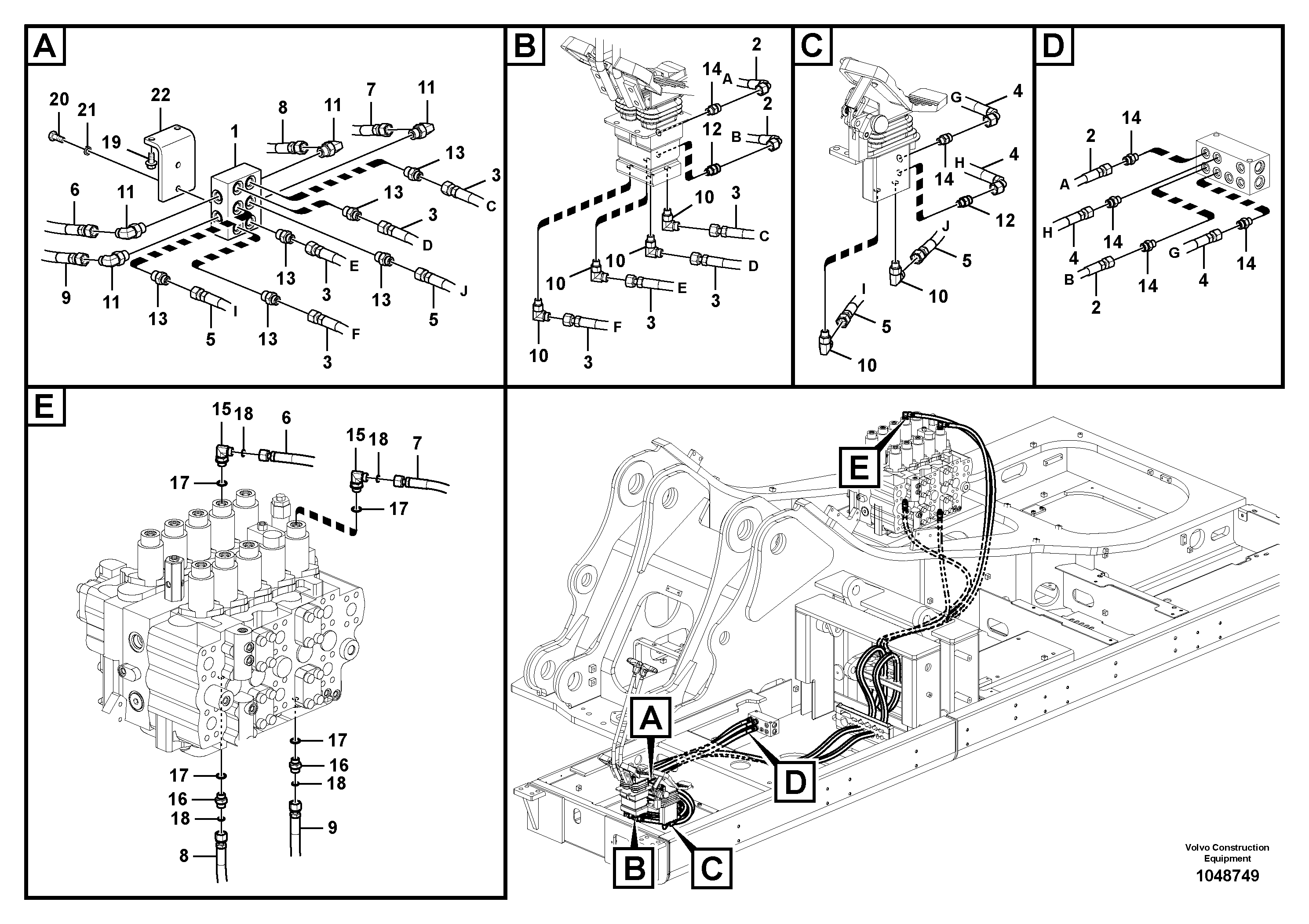 Timing gear casing VOE938324 VOLVO