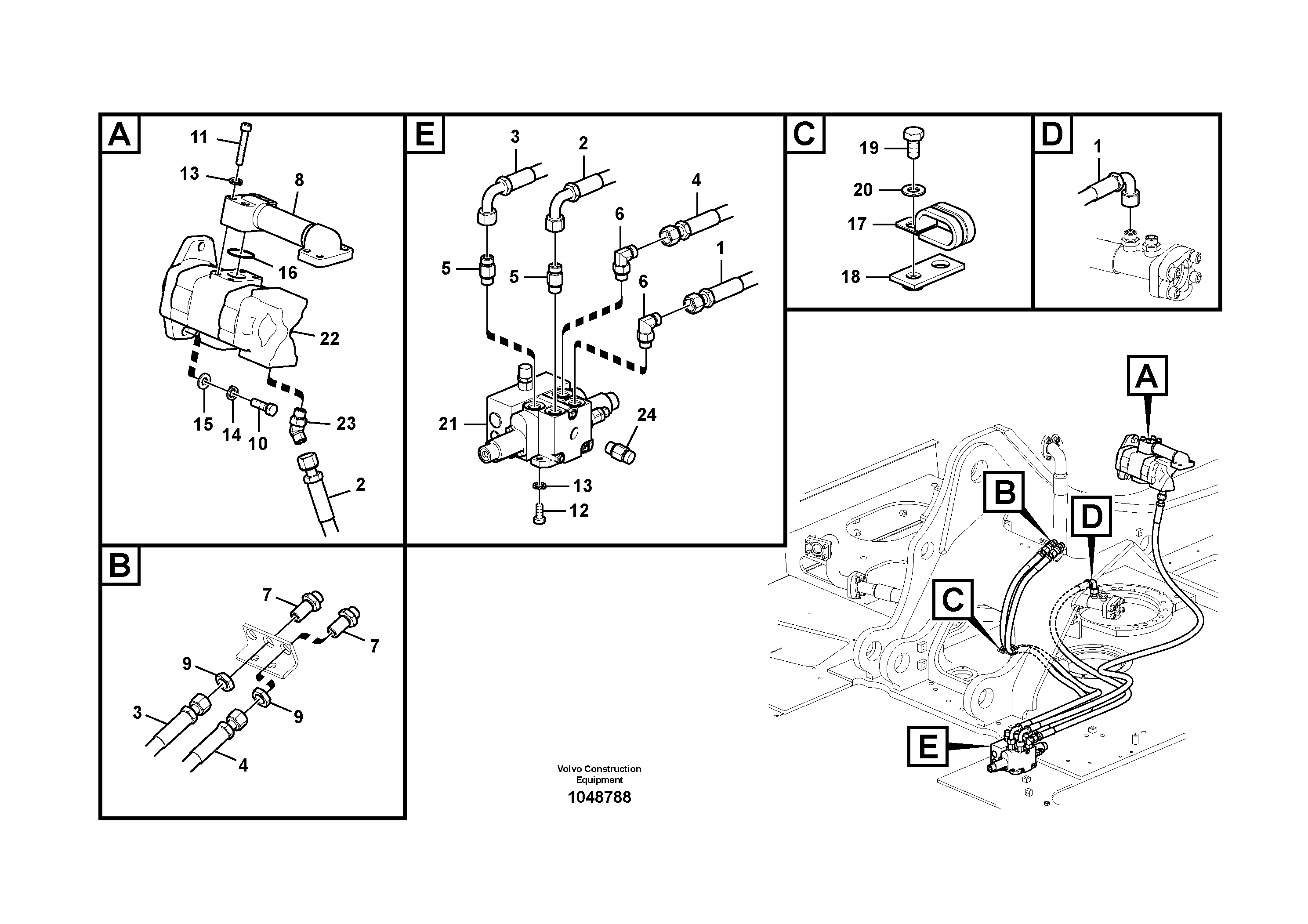 Timing gear casing TEL/VOE15021187 VOLVO